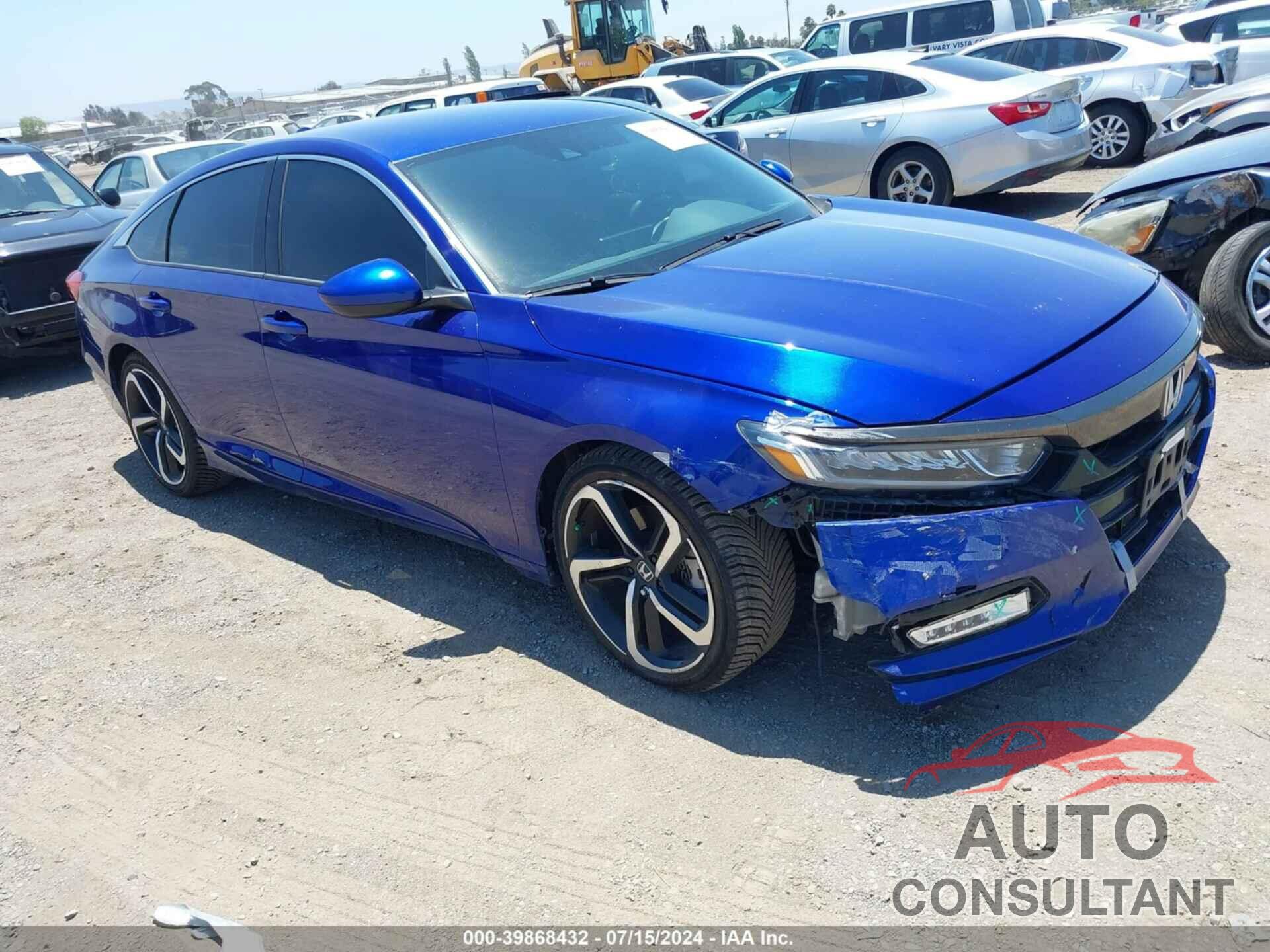 HONDA ACCORD 2018 - 1HGCV1F3XJA104370