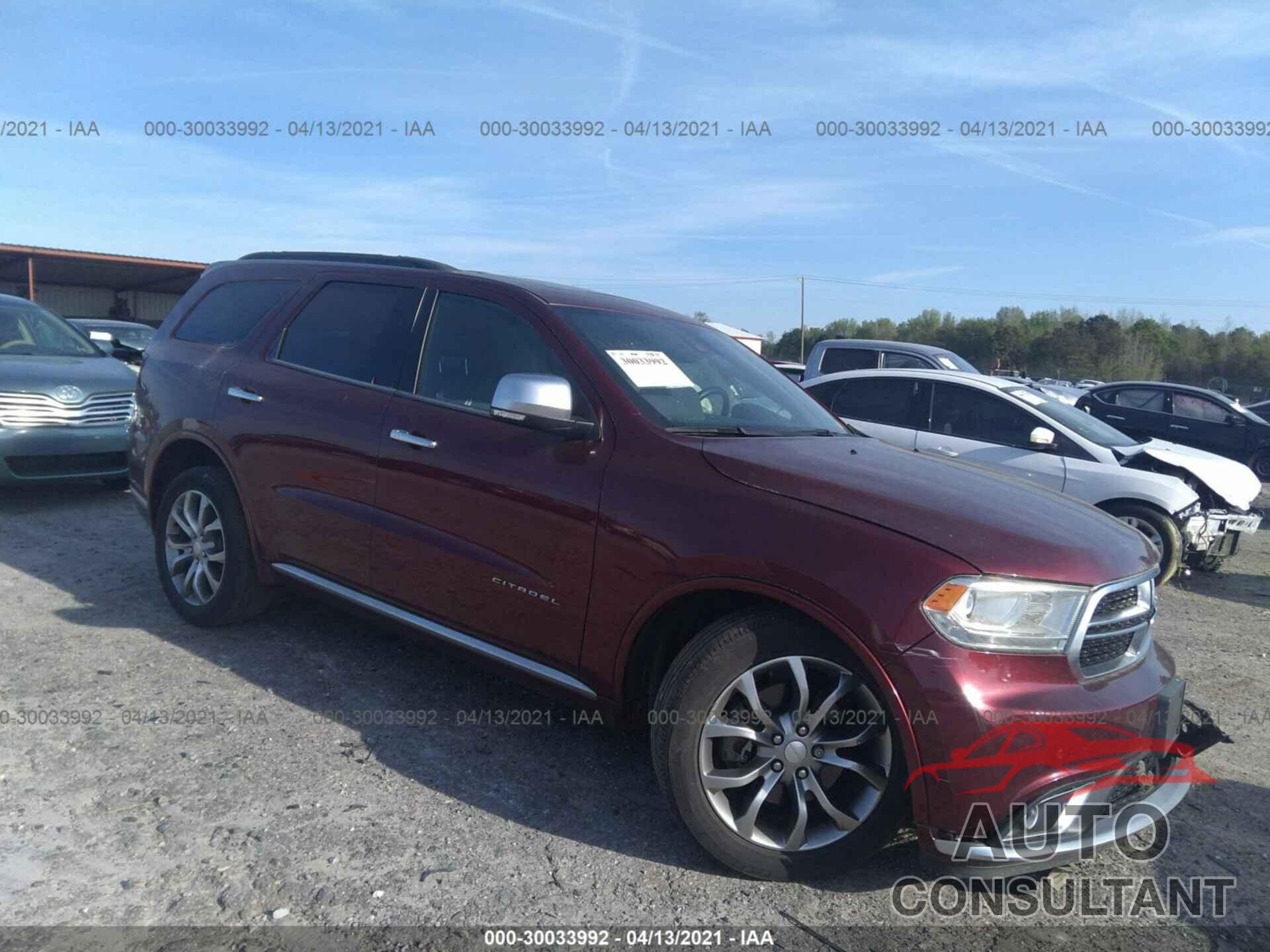 DODGE DURANGO 2018 - 1C4RDHEG5JC159886