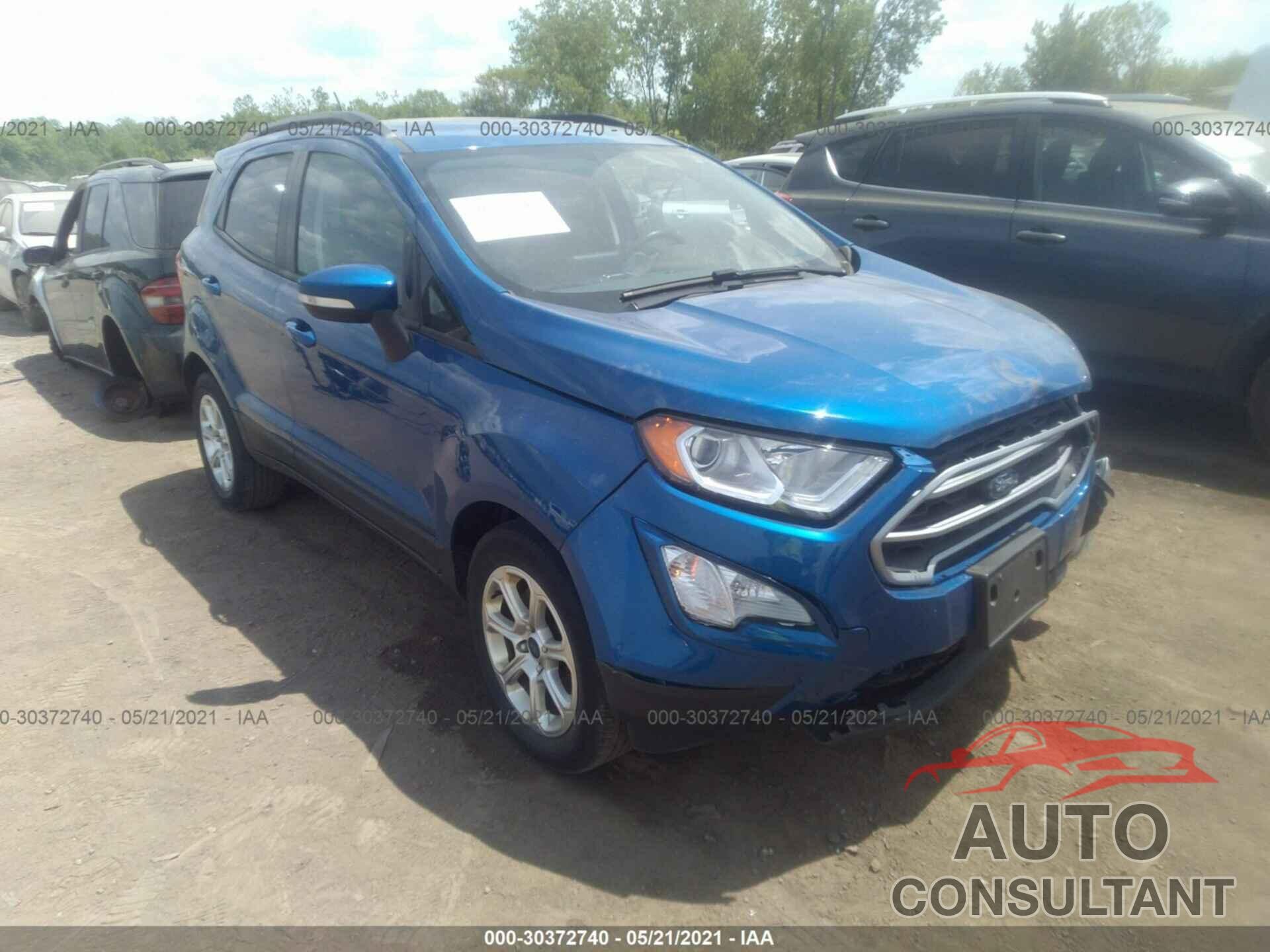 FORD ECOSPORT 2018 - MAJ3P1TE0JC229578