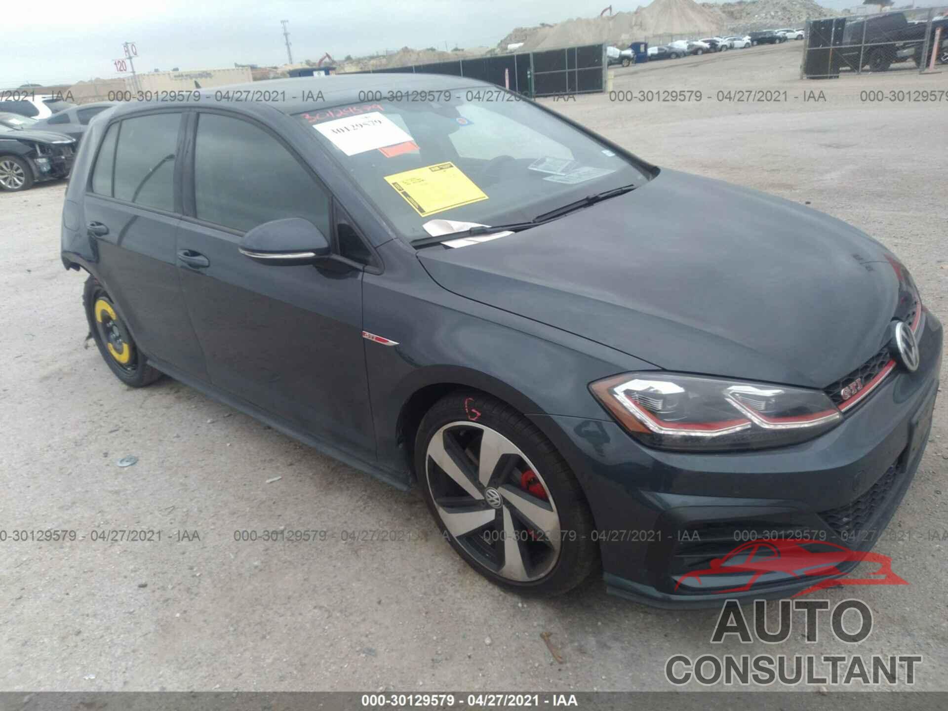 VOLKSWAGEN GOLF GTI 2020 - 3VW6T7AU3LM013948