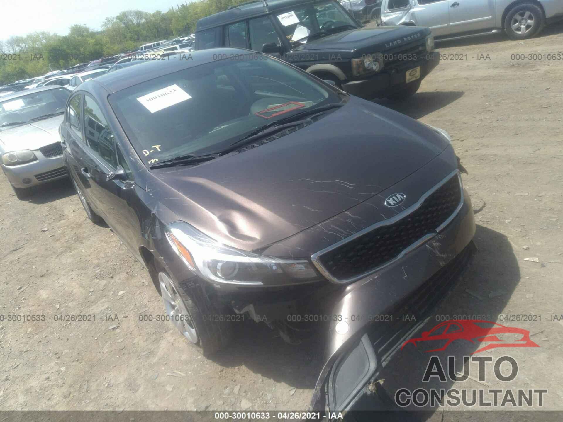 KIA FORTE 2017 - 3KPFK4A78HE129128