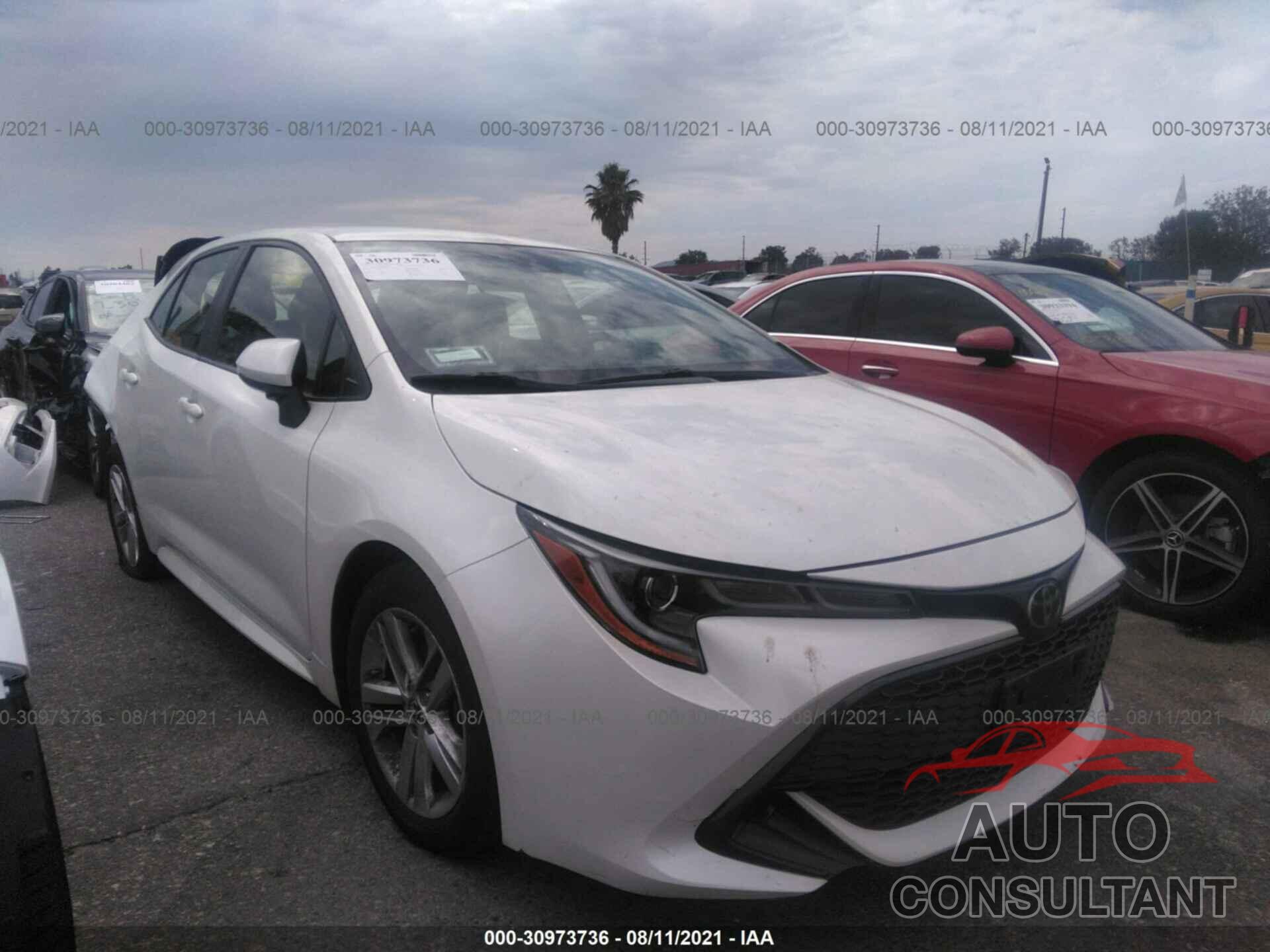 TOYOTA COROLLA HATCHBACK 2019 - JTNK4RBEXK3052100