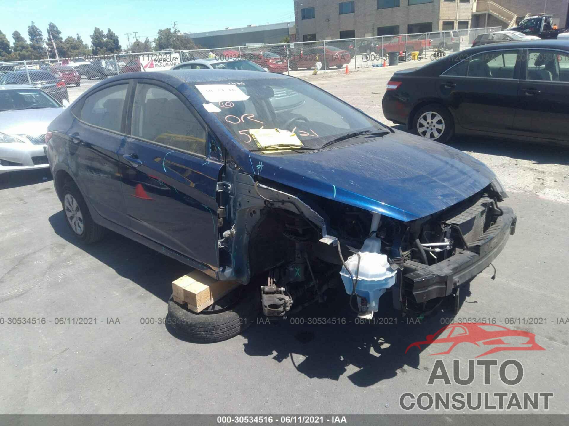 HYUNDAI ACCENT 2016 - KMHCT4AE4GU005819