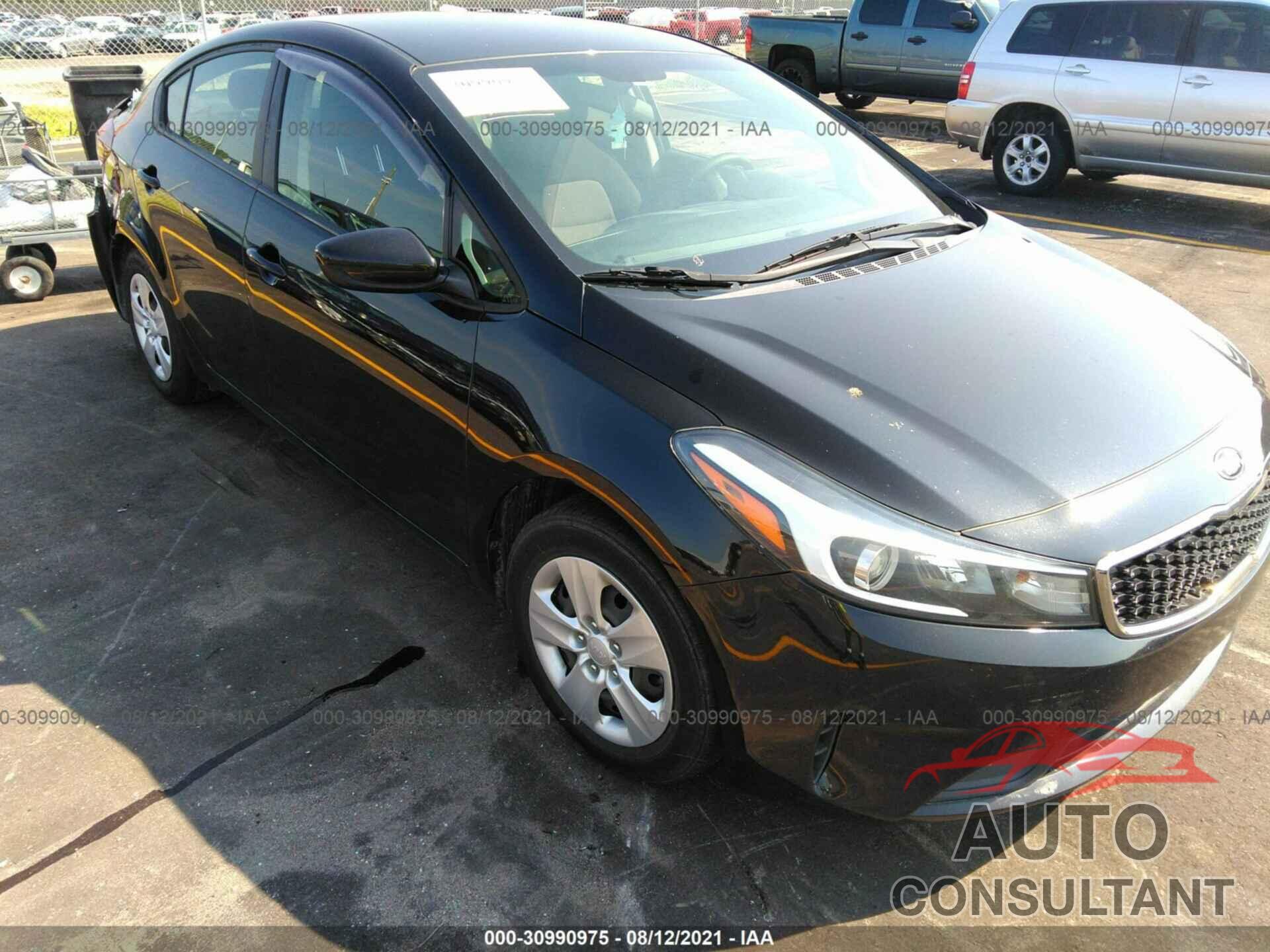 KIA FORTE 2017 - 3KPFK4A76HE027195