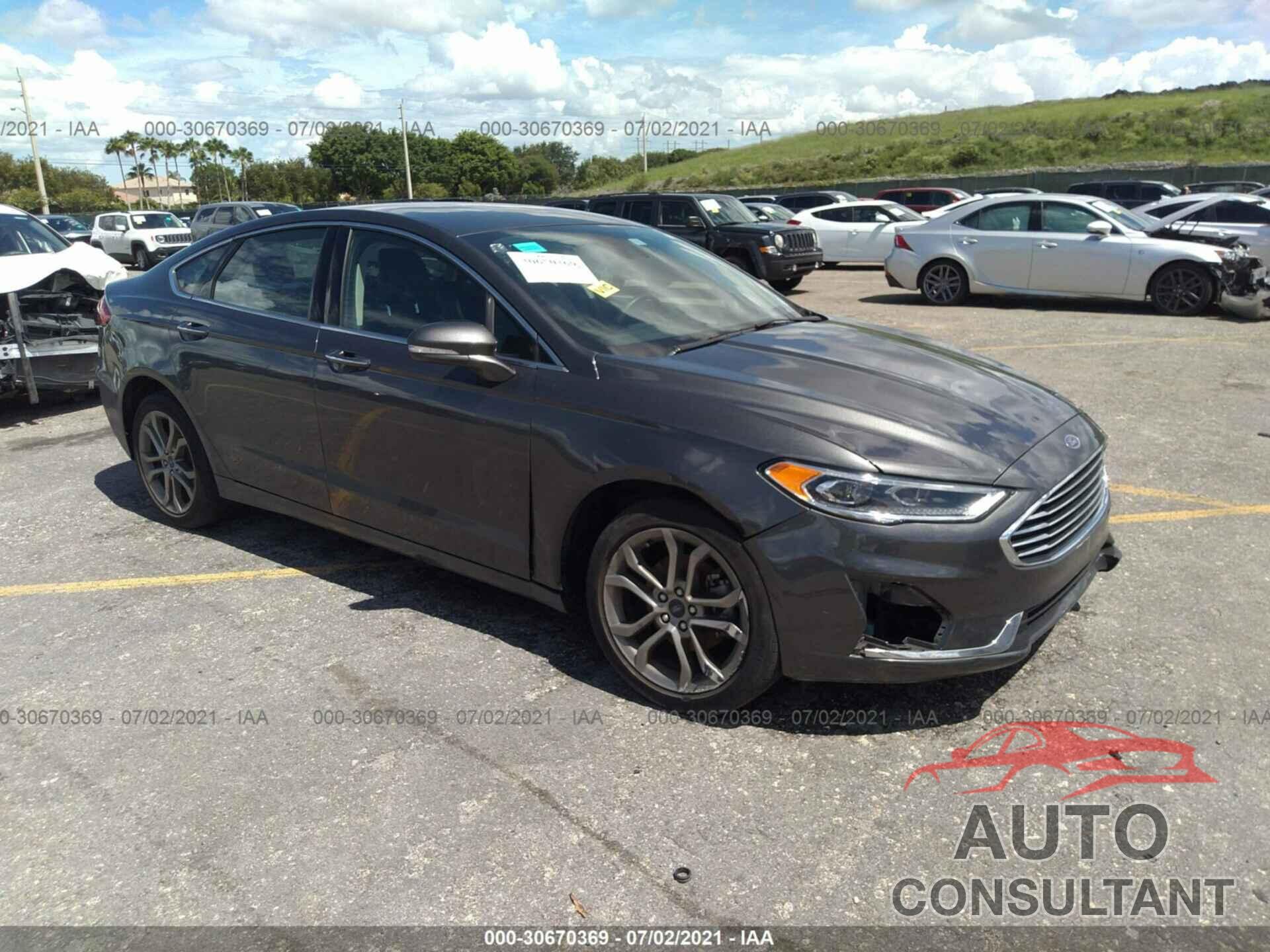 FORD FUSION 2019 - 3FA6P0CD9KR138827