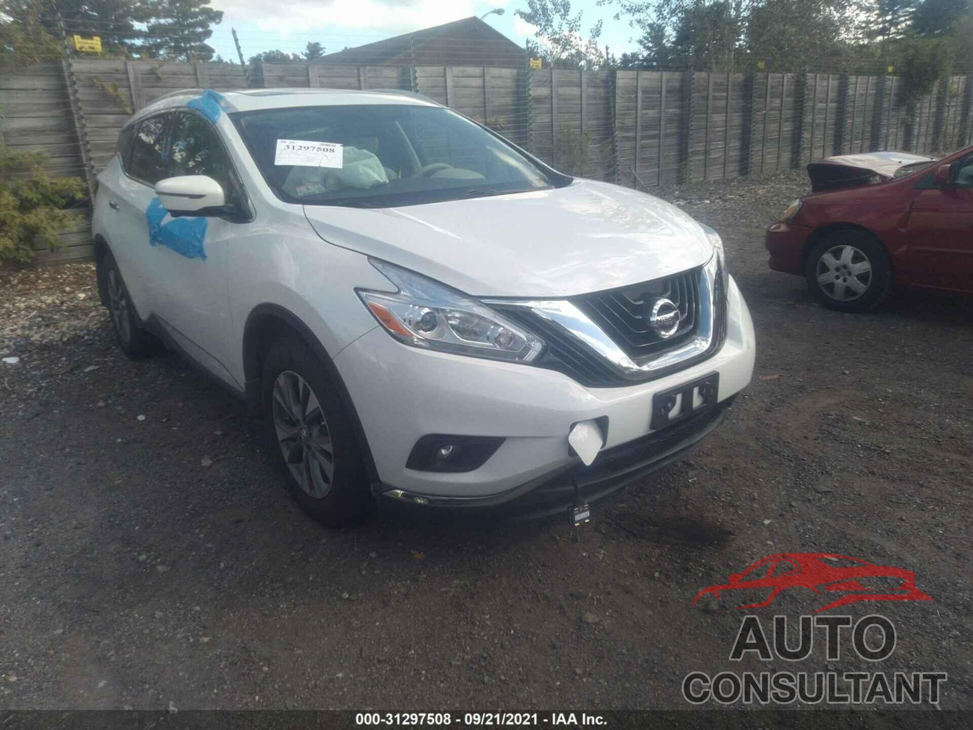 NISSAN MURANO 2016 - 5N1AZ2MH4GN126439