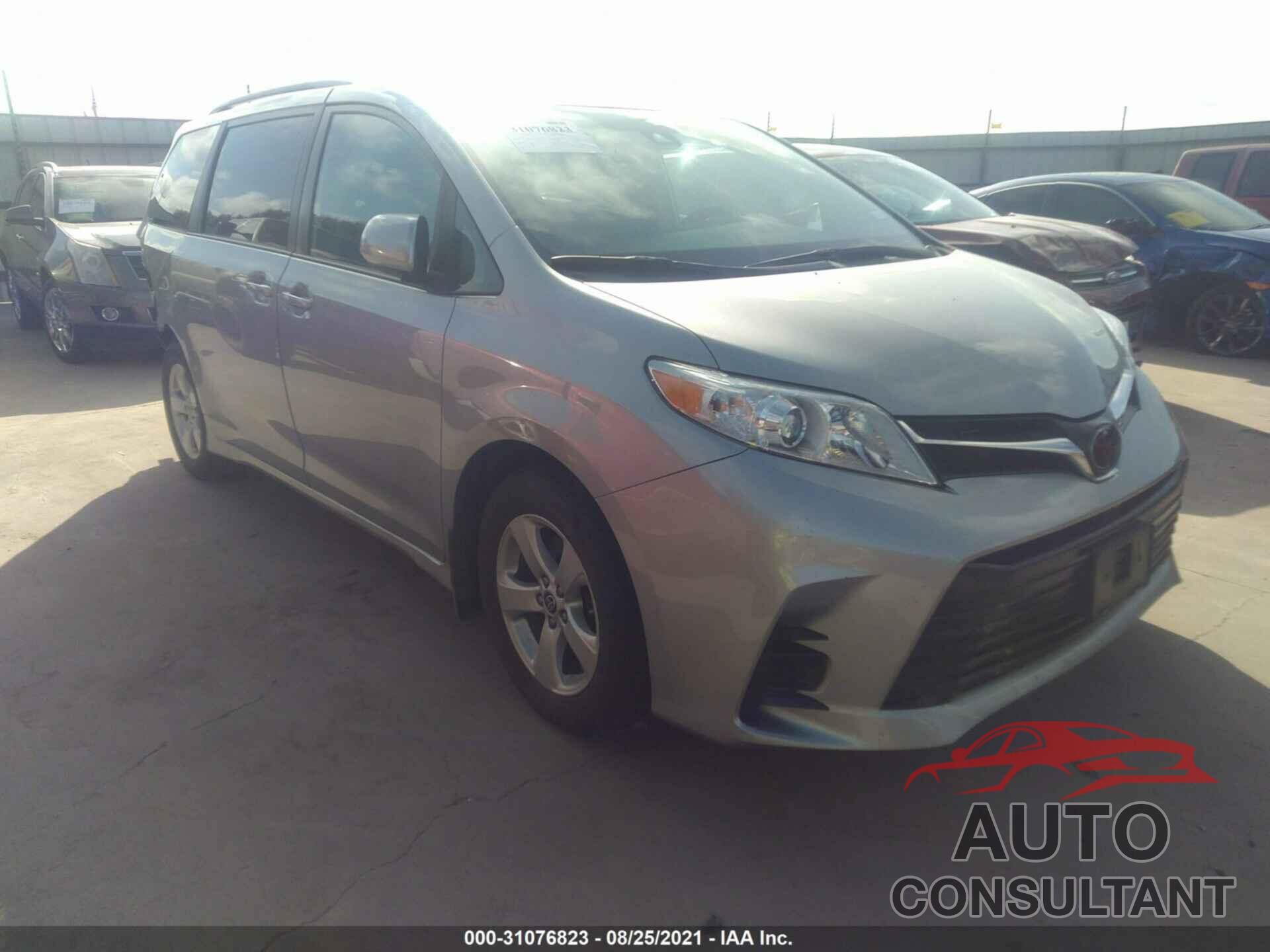 TOYOTA SIENNA 2020 - 5TDKZ3DCXLS082194