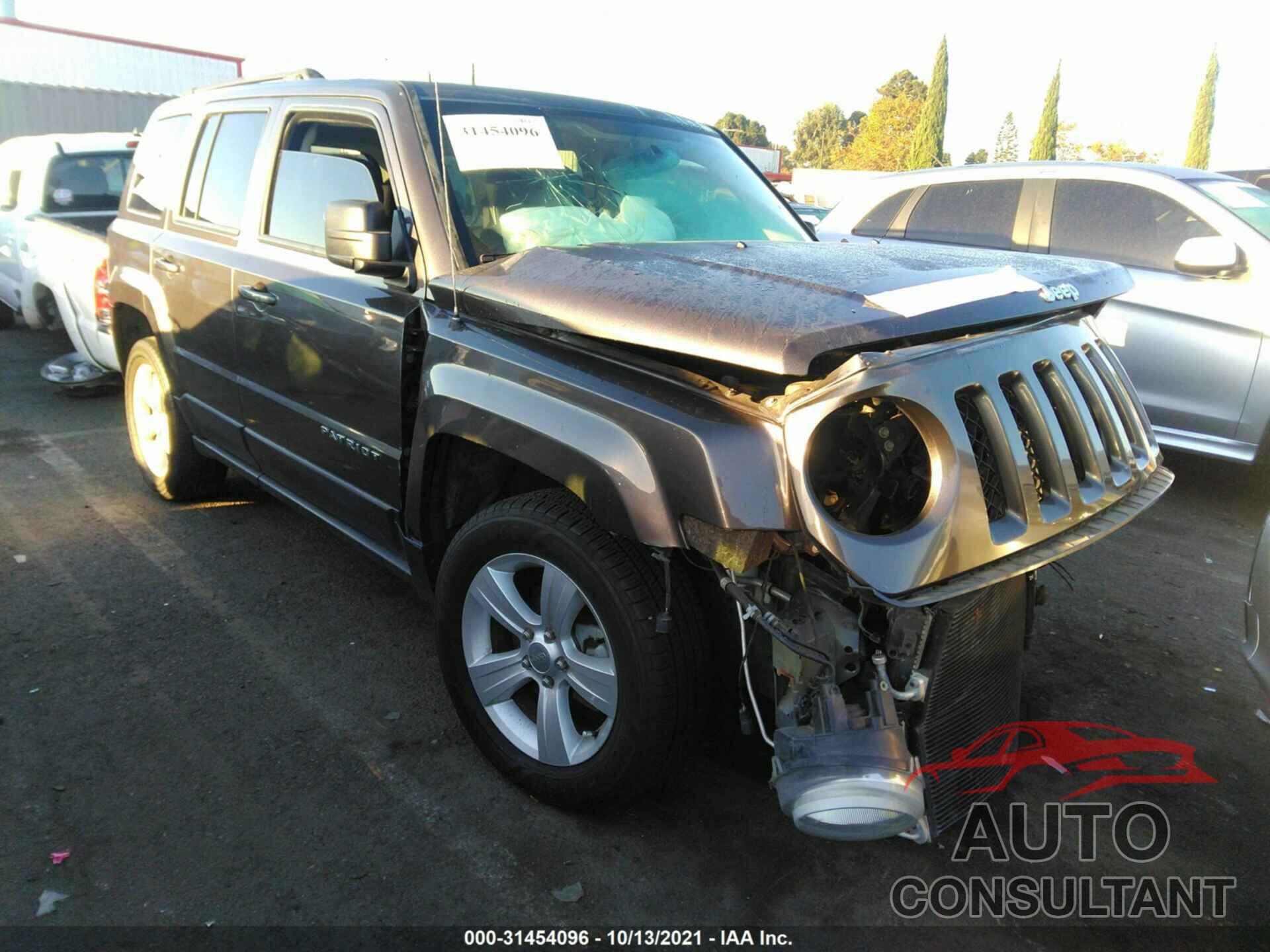 JEEP PATRIOT 2017 - 1C4NJRFB6HD129638