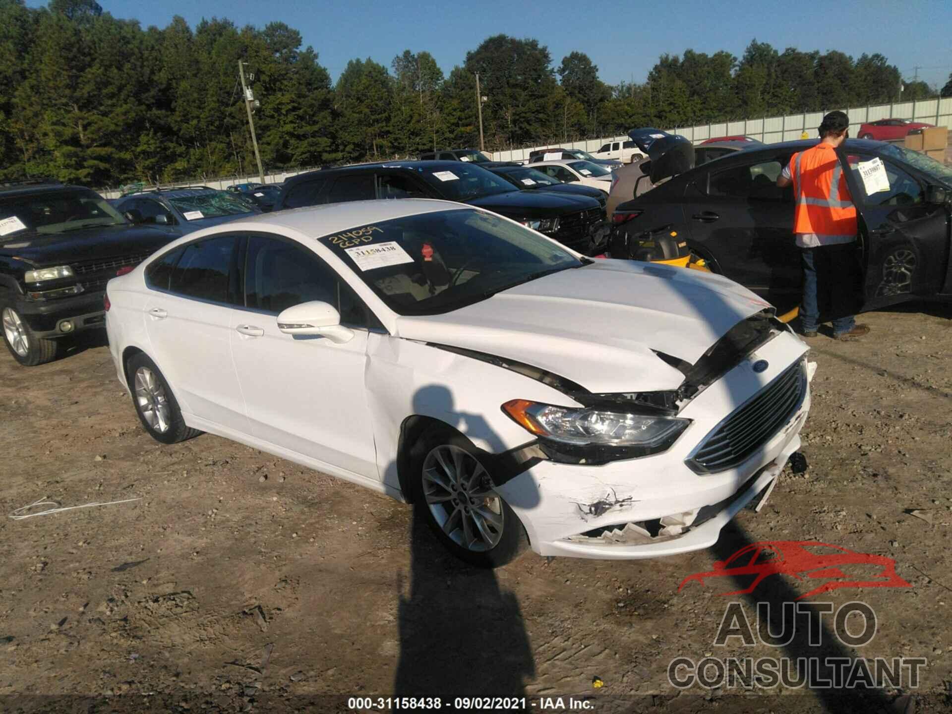 FORD FUSION 2017 - 3FA6P0H71HR375050