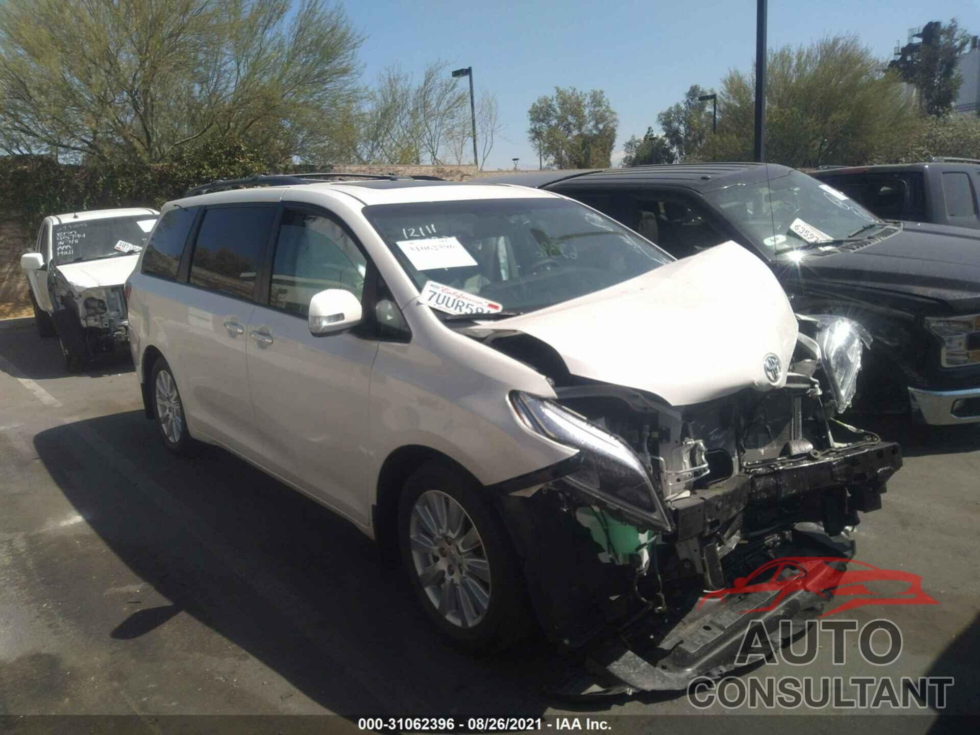 TOYOTA SIENNA 2017 - 5TDYZ3DC0HS787393