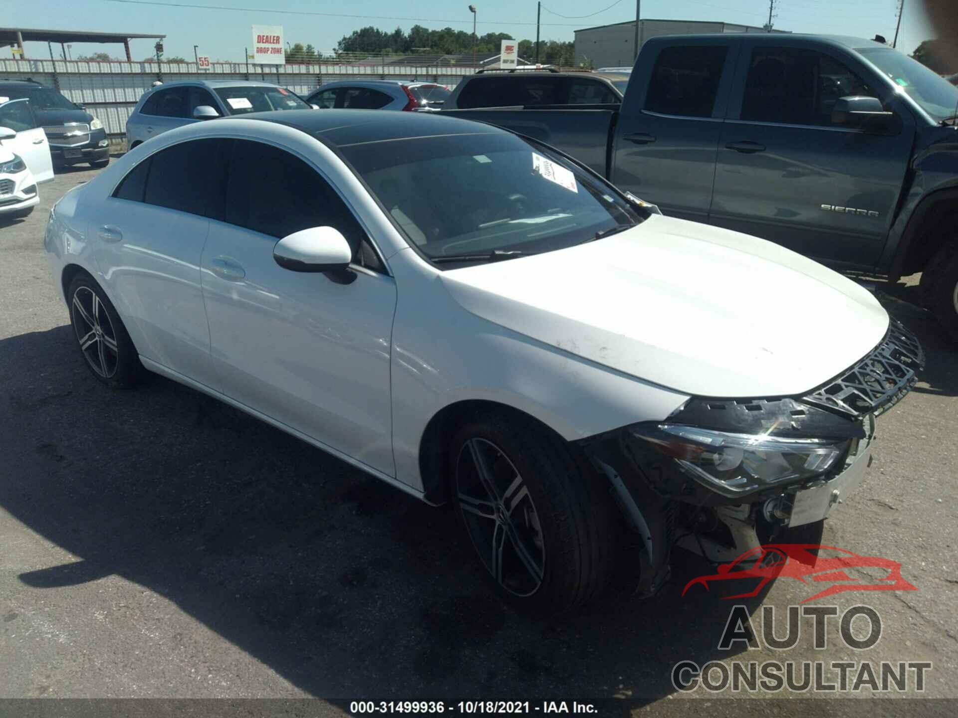 MERCEDES-BENZ CLA 2020 - WDD5J4GB0LN062030