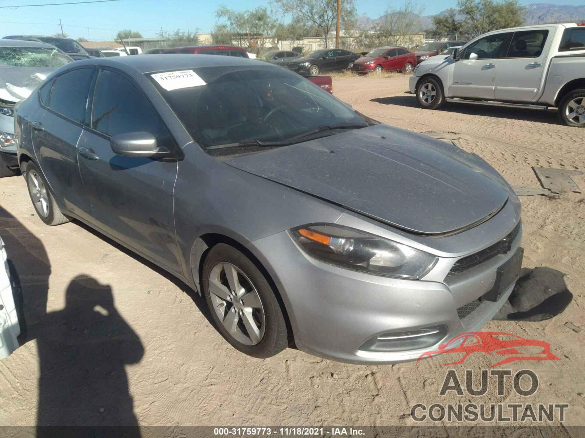 DODGE DART 2016 - 1C3CDFBA7GD635119