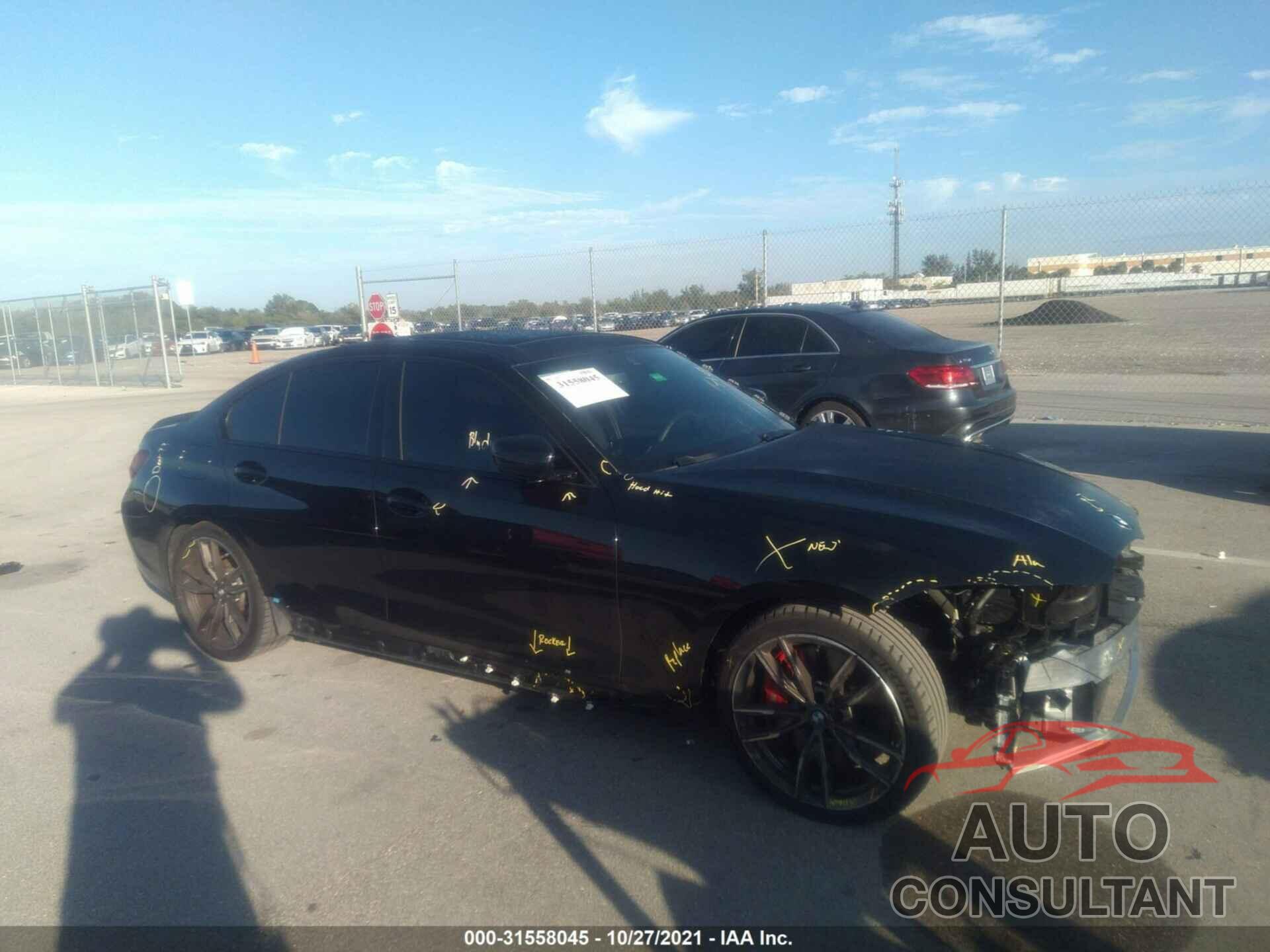 BMW 3 SERIES 2021 - 3MW5U7J08M8B63070