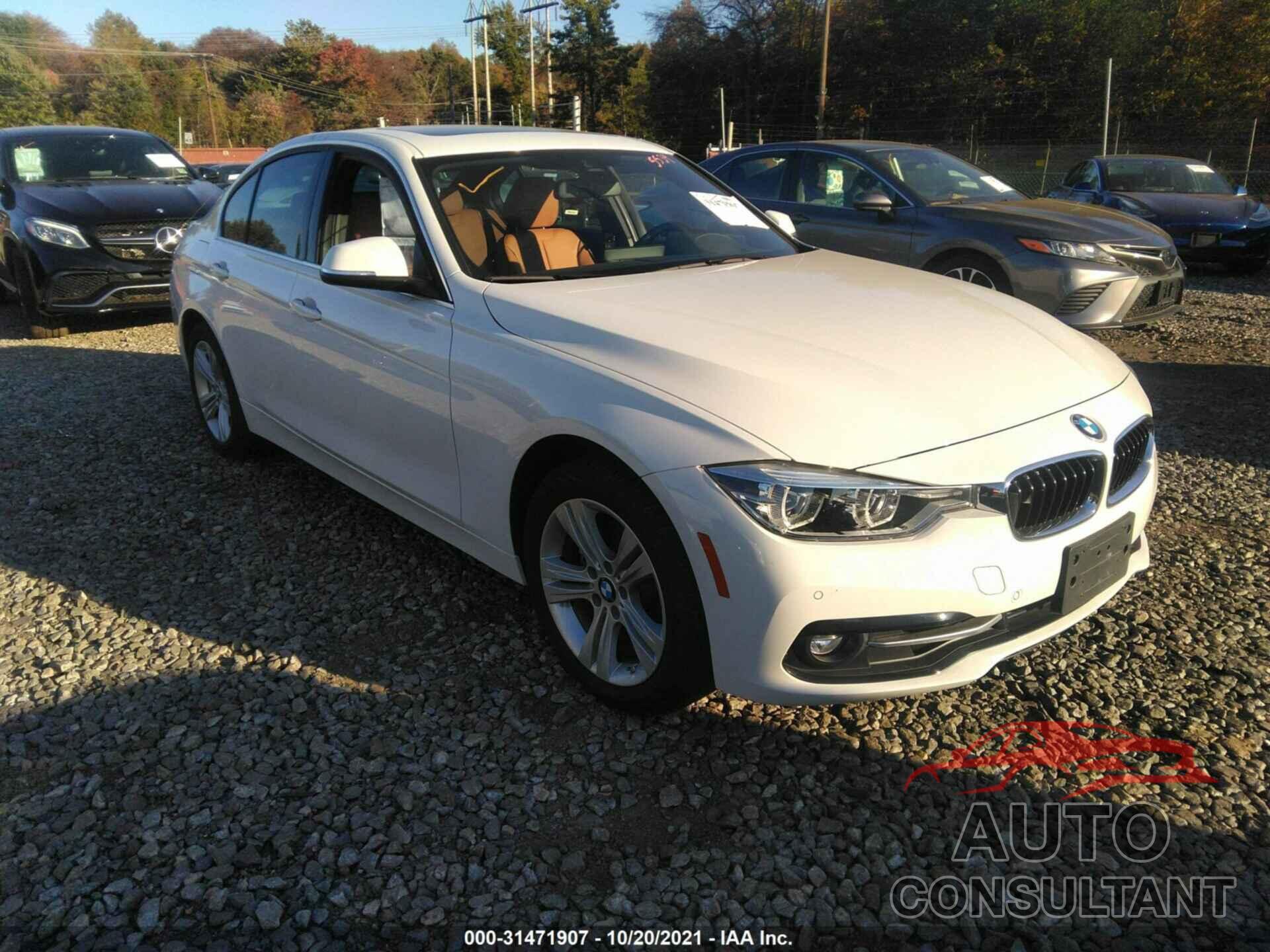 BMW 3 SERIES 2018 - WBA8D9C59JEB35534