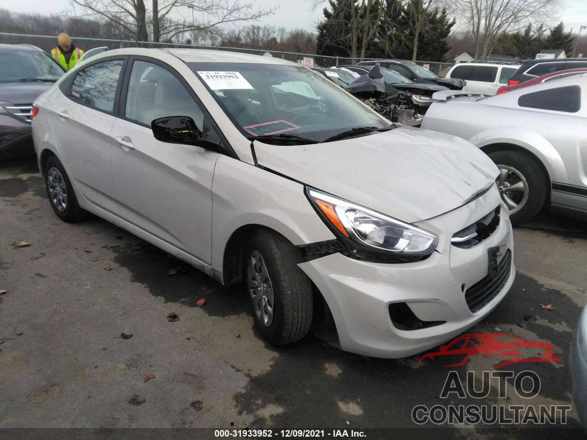 HYUNDAI ACCENT 2016 - KMHCT4AE9GU132260