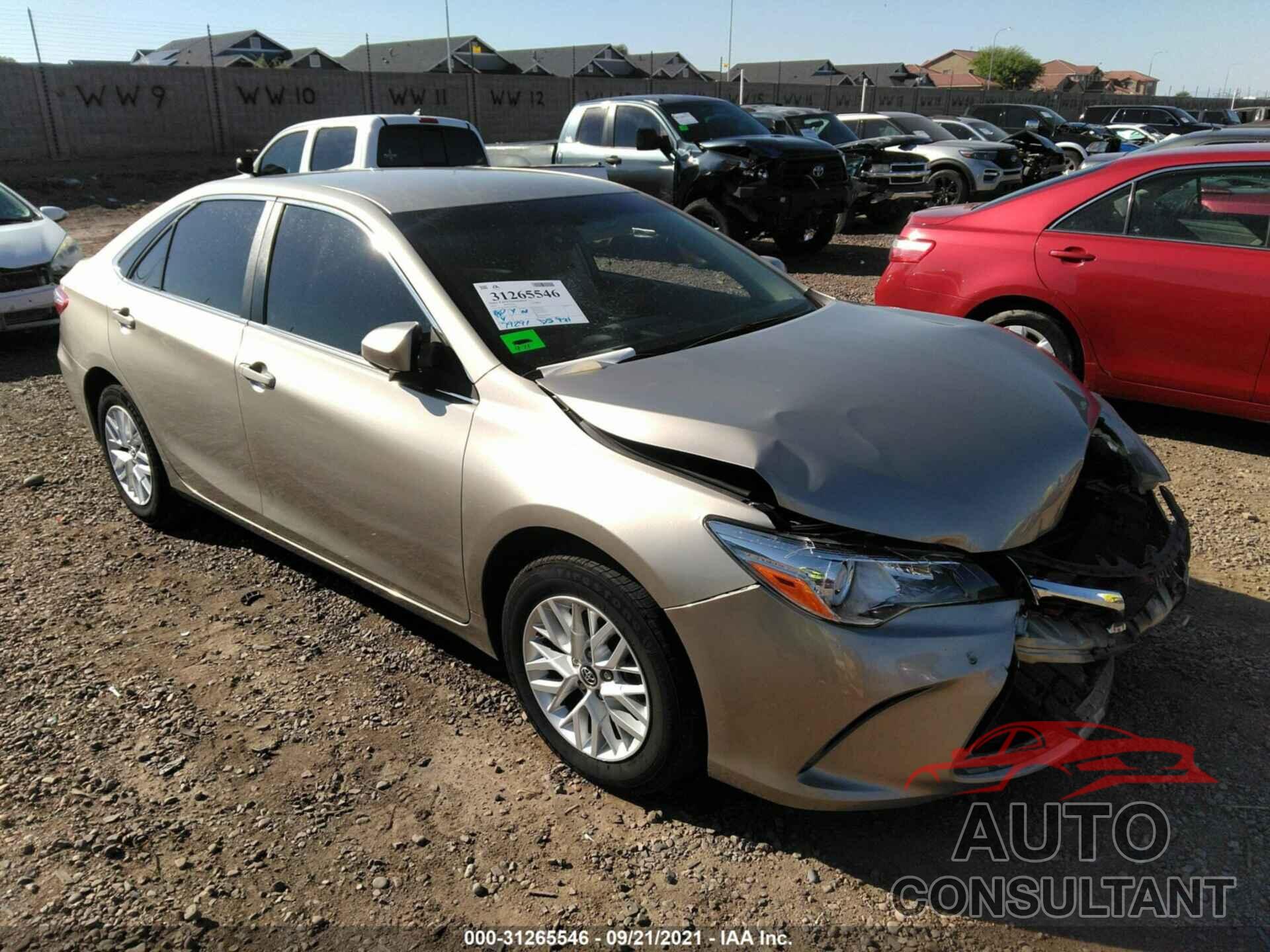 TOYOTA CAMRY 2016 - 4T1BF1FK9GU260692