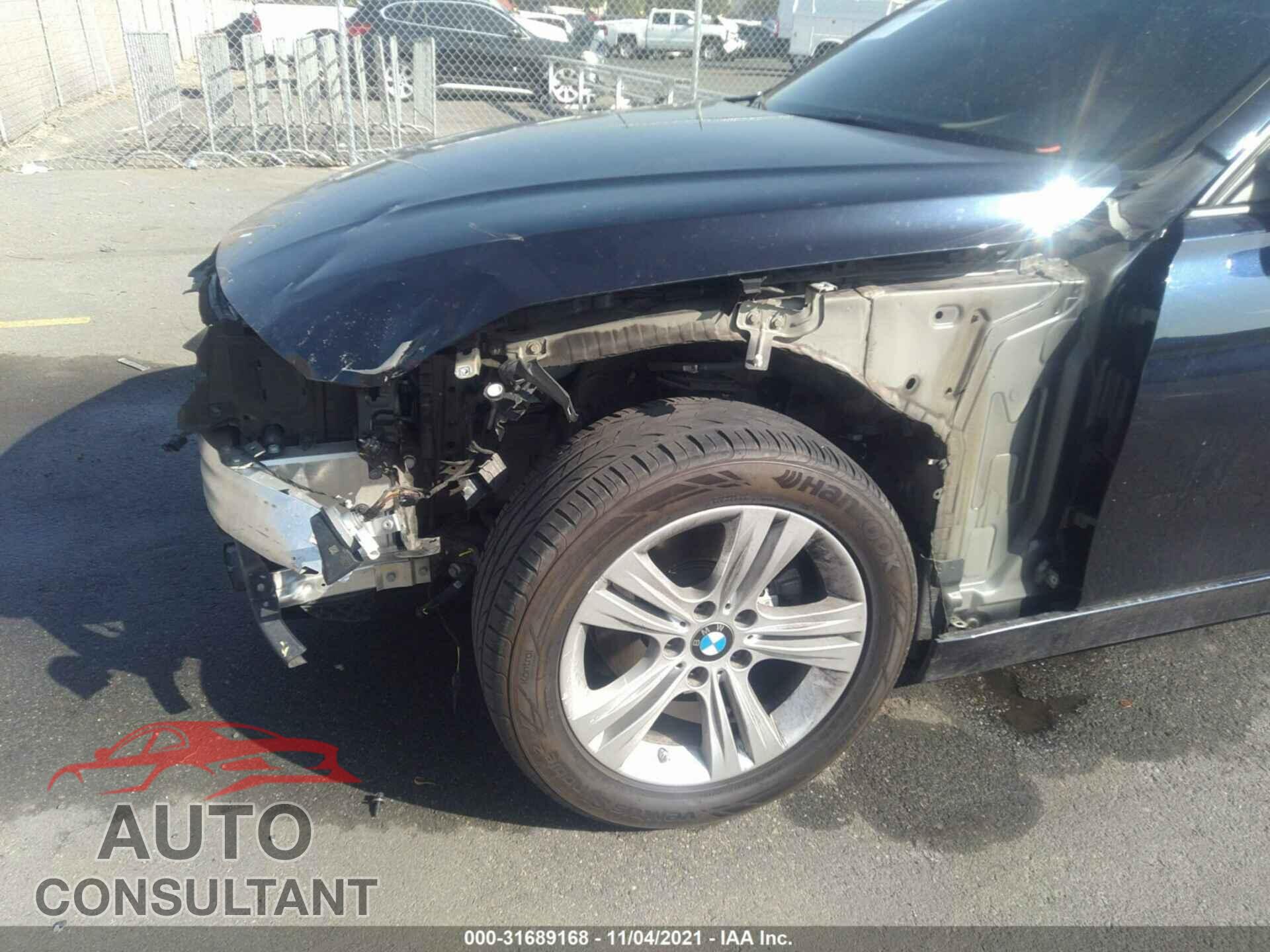 BMW 3 SERIES 2016 - WBA8E9G55GNU29381