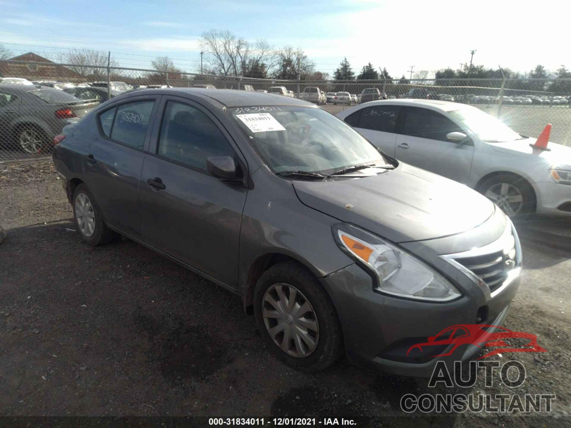 NISSAN VERSA 2016 - 3N1CN7APXGL886900