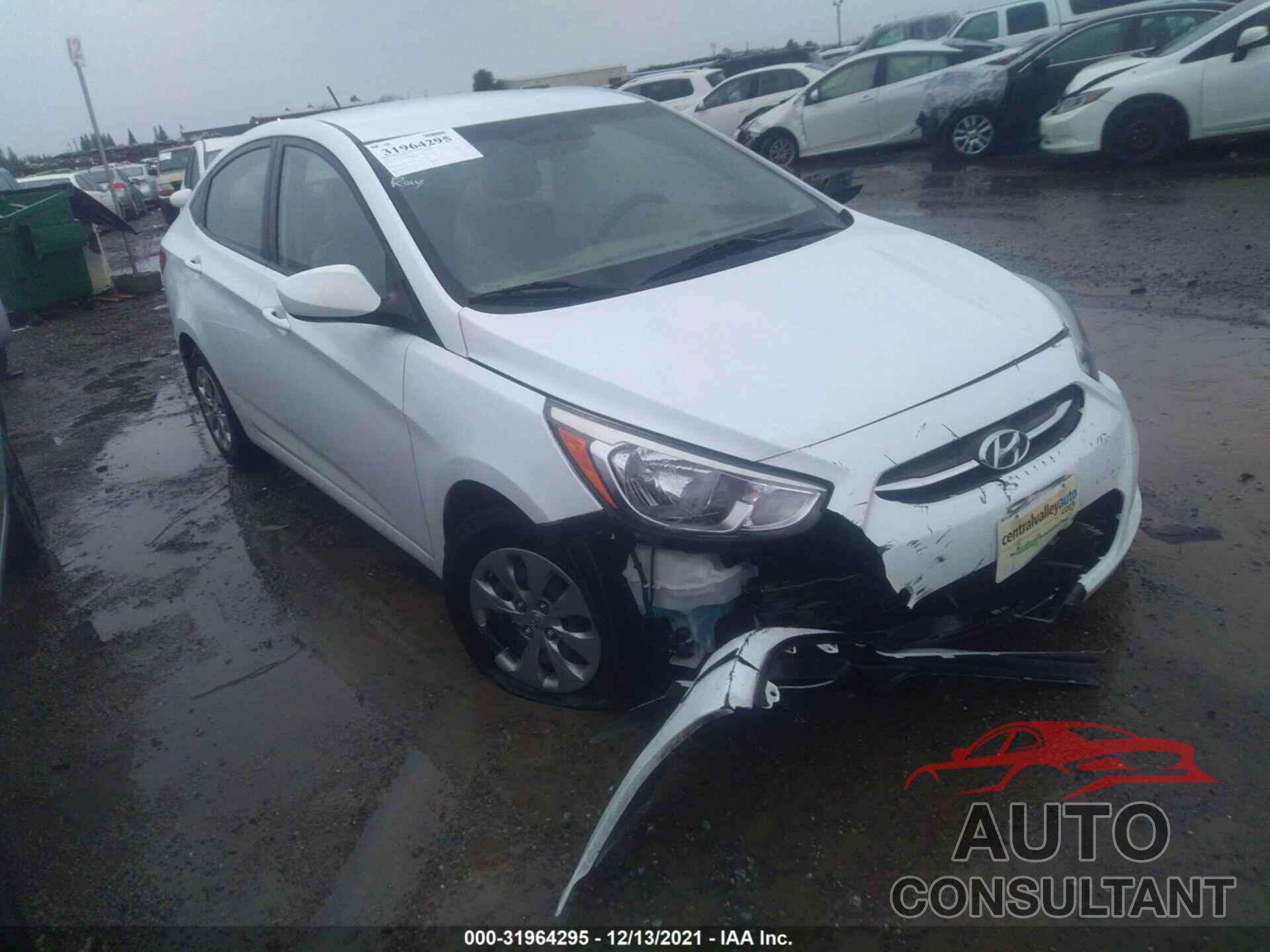 HYUNDAI ACCENT 2016 - KMHCT4AE5GU106660