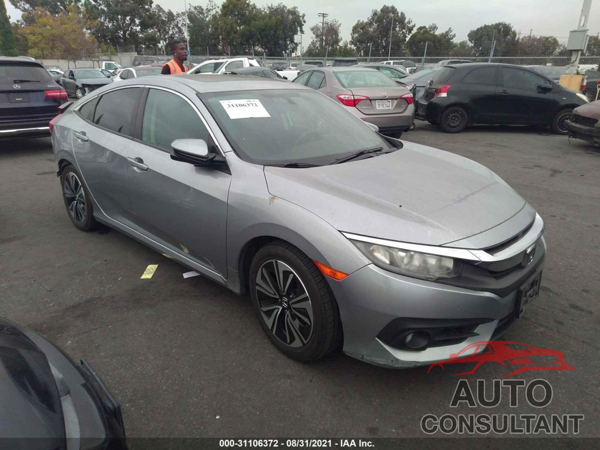 HONDA CIVIC SEDAN 2016 - 2HGFC1F7XGH650005