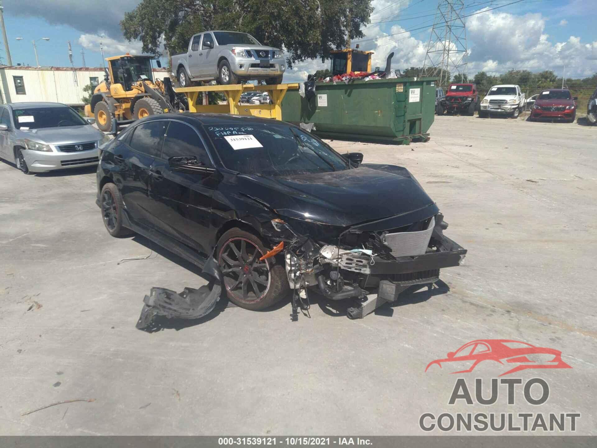 HONDA CIVIC HATCHBACK 2017 - SHHFK7H50HU415196