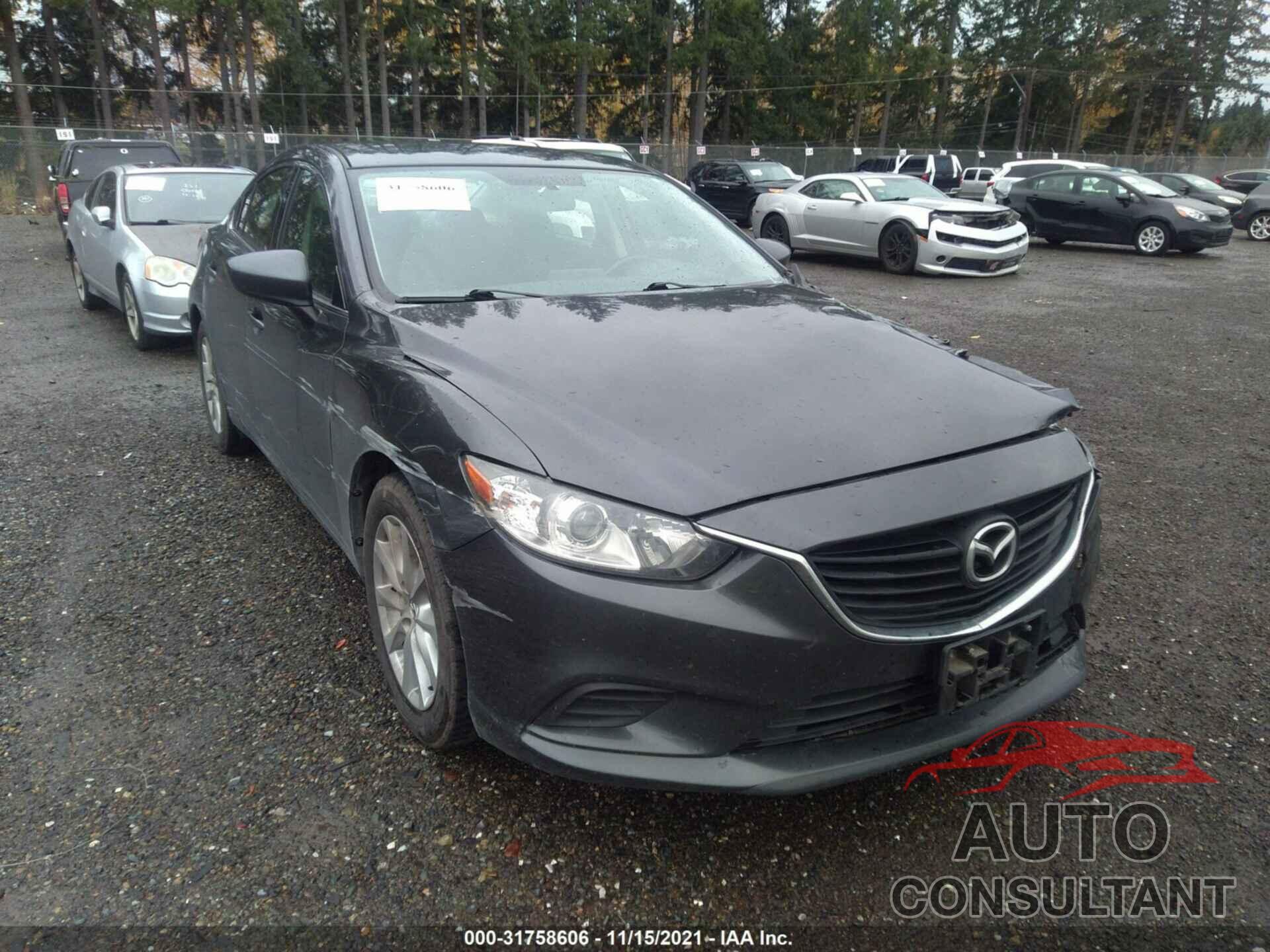 MAZDA MAZDA6 2016 - JM1GJ1U57G1430197