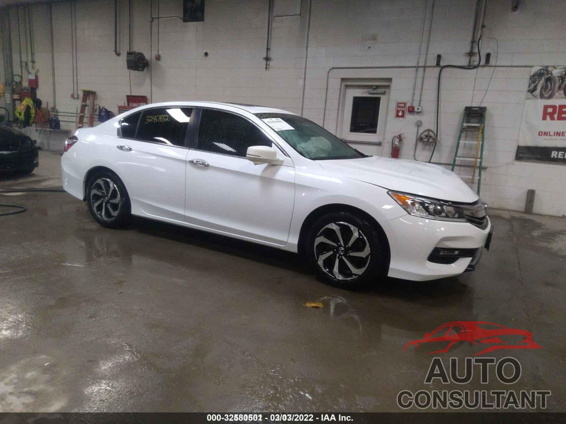 HONDA ACCORD SEDAN 2016 - 1HGCR2F88GA229964