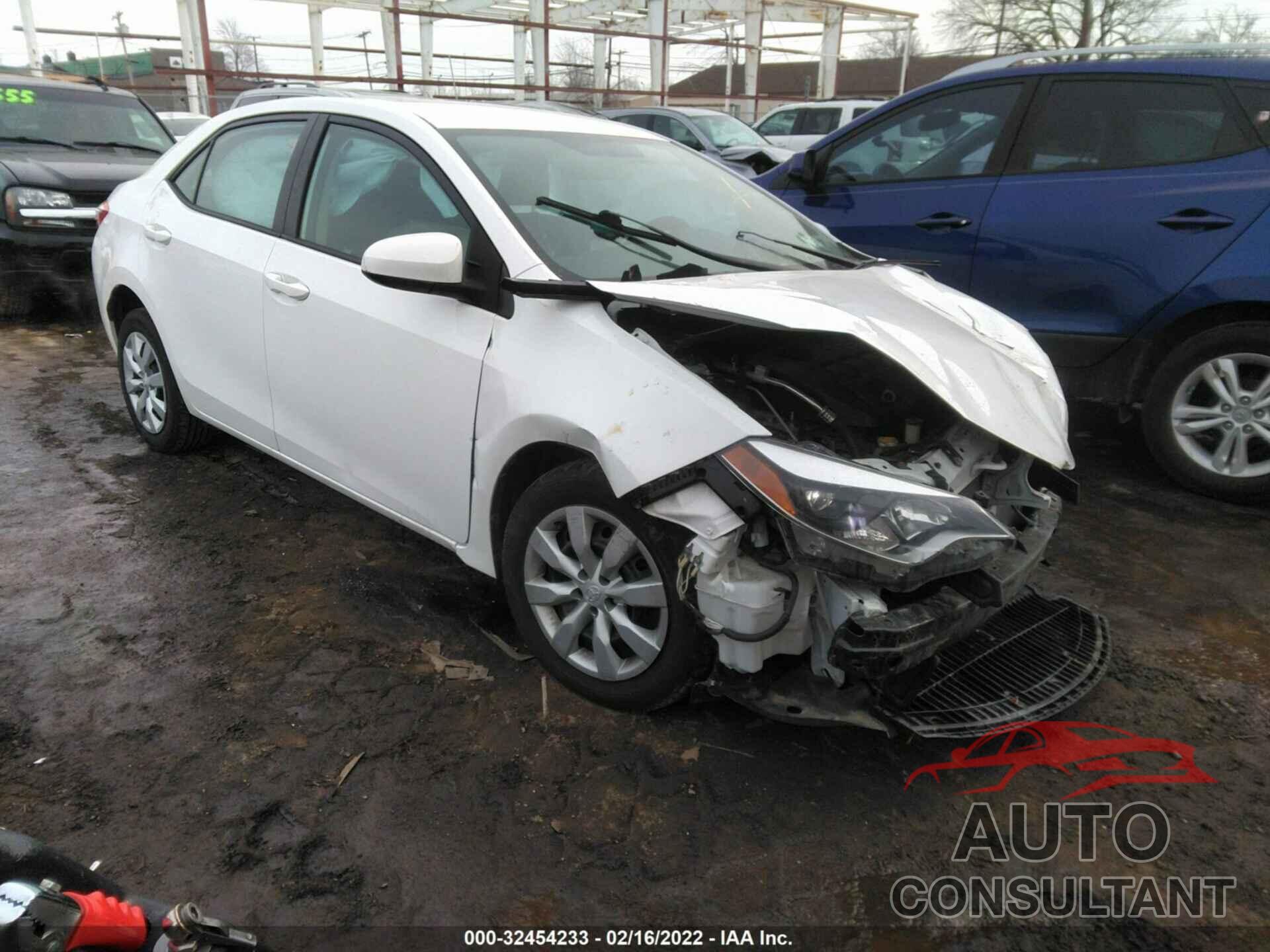 TOYOTA COROLLA 2016 - 2T1BURHE3GC688335