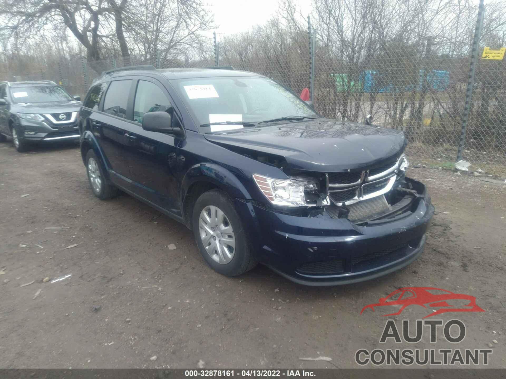 DODGE JOURNEY 2018 - 3C4PDCAB5JT498589