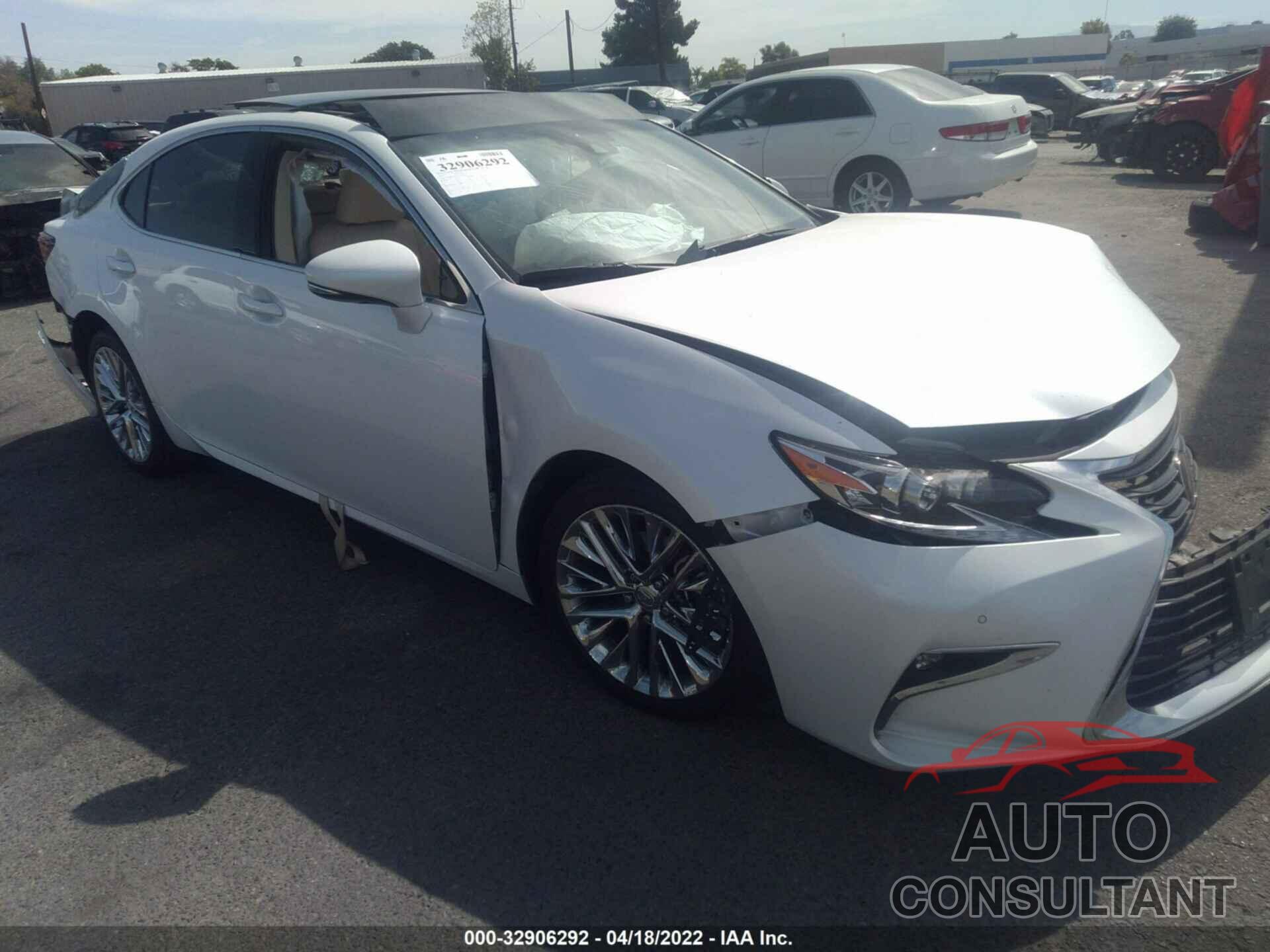 LEXUS ES 2017 - 58ABK1GG5HU069738