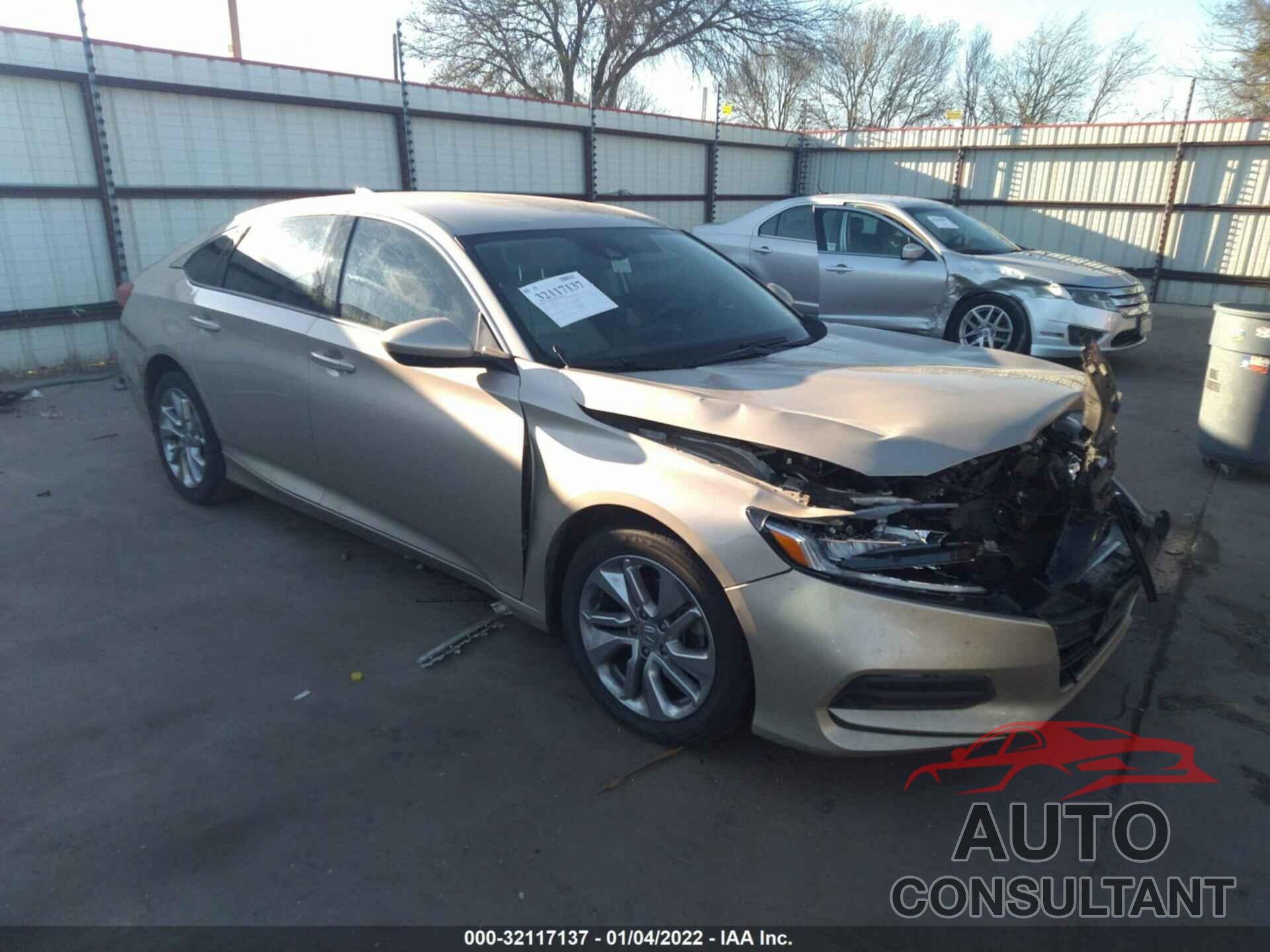 HONDA ACCORD SEDAN 2019 - 1HGCV1F18KA154152