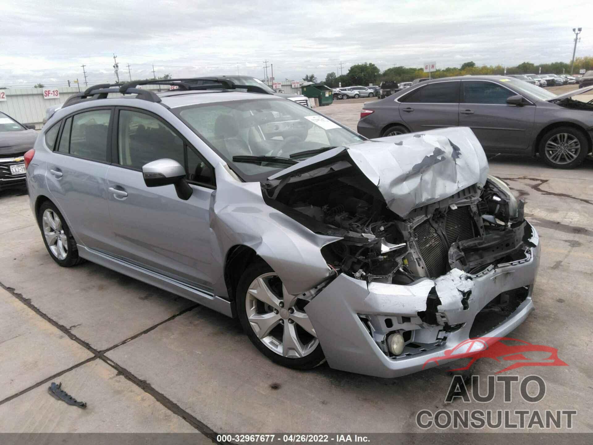 SUBARU IMPREZA WAGON 2016 - JF1GPAP61G8207900