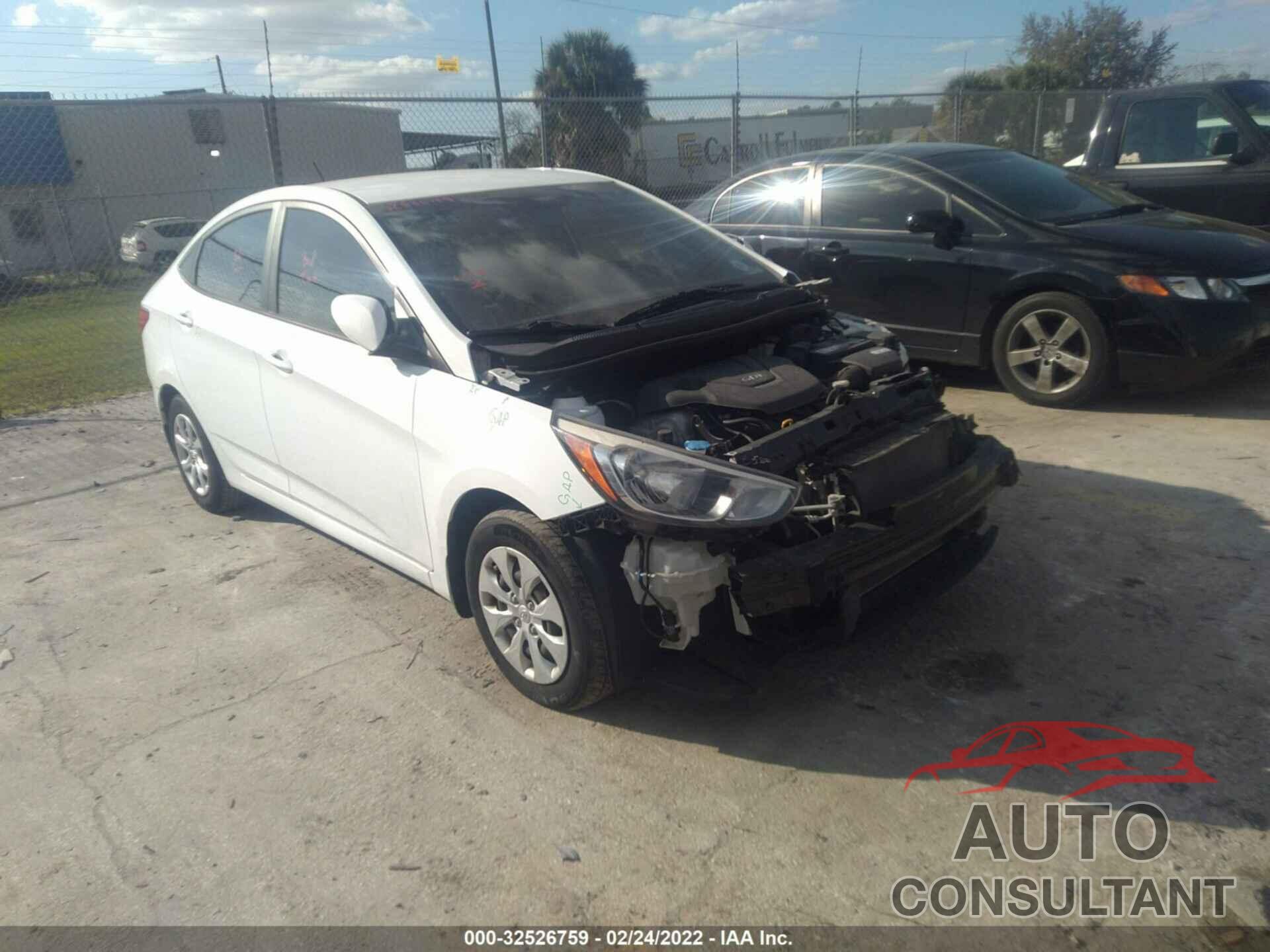 HYUNDAI ACCENT 2016 - KMHCT4AE8GU994482