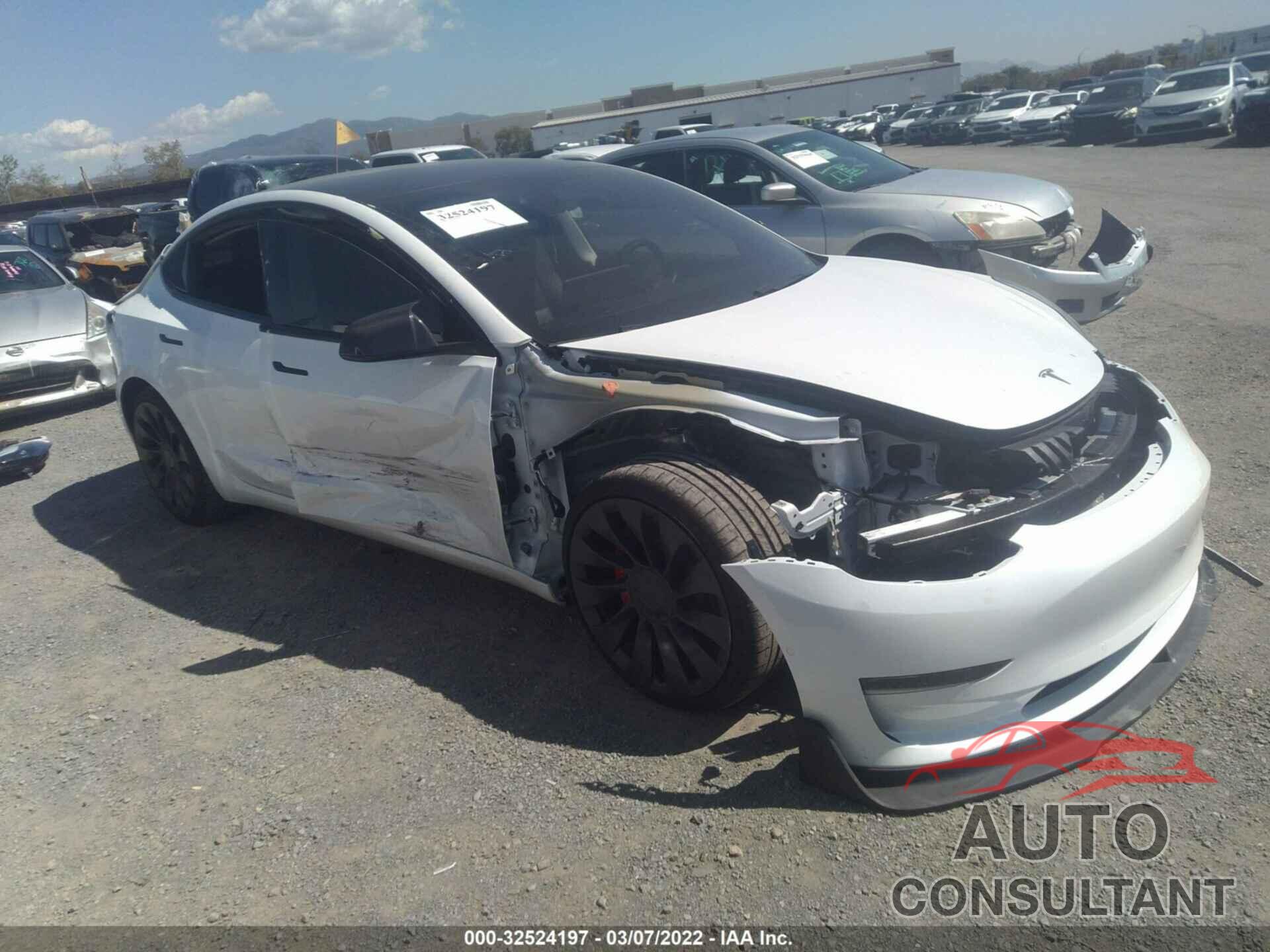 TESLA MODEL 3 2021 - 5YJ3E1EC9MF076248