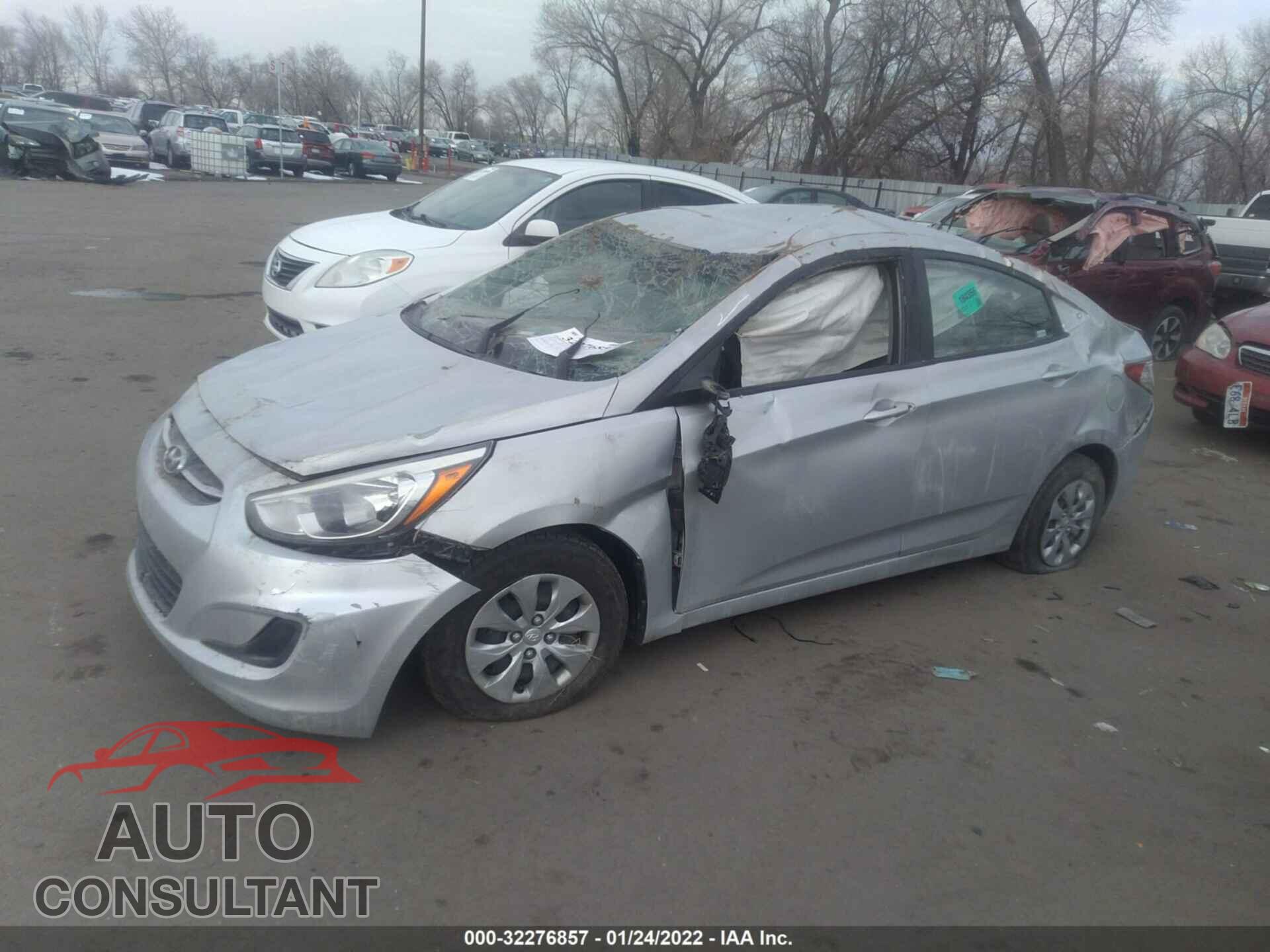 HYUNDAI ACCENT 2017 - KMHCT4AE4HU171694