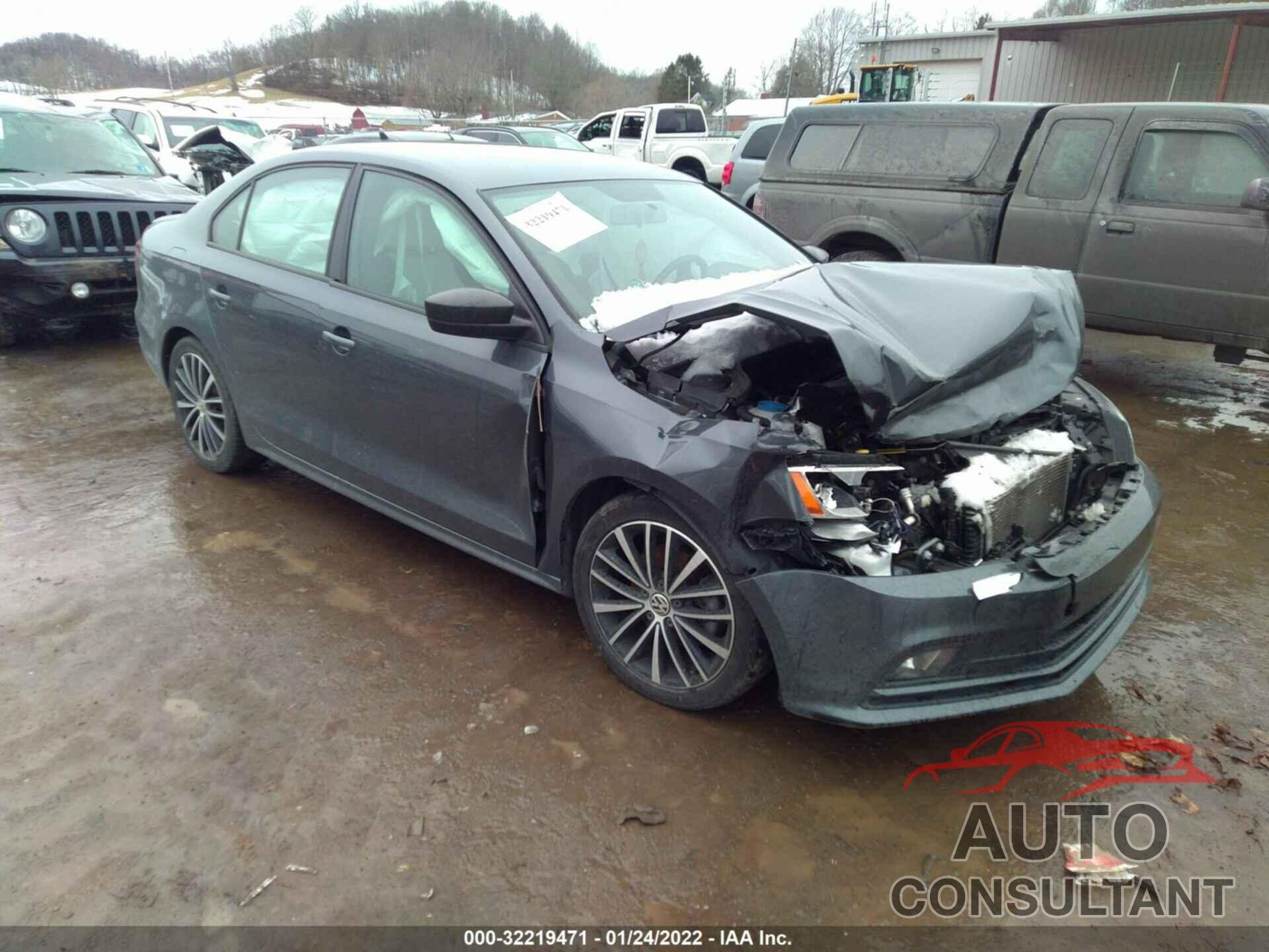 VOLKSWAGEN JETTA SEDAN 2016 - 3VWD17AJ4GM244530