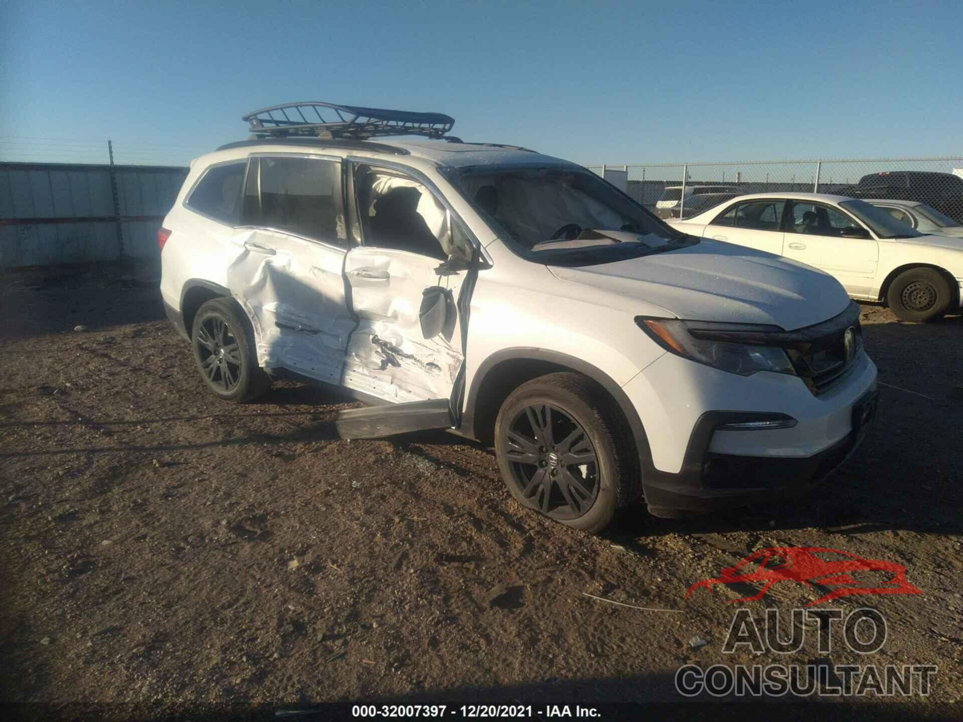 HONDA PILOT 2021 - 5FNYF6H2XMB074057