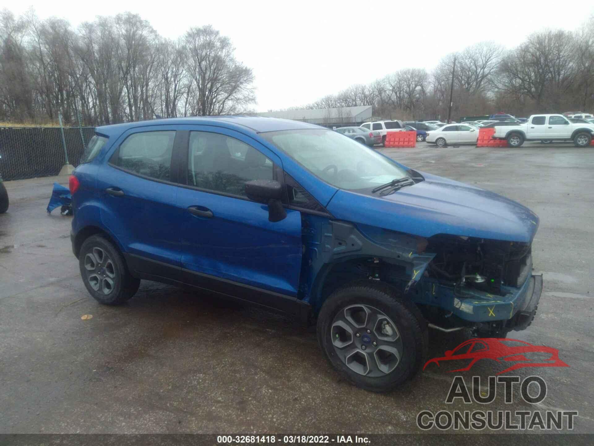 FORD ECOSPORT 2021 - MAJ3S2FE9MC418251