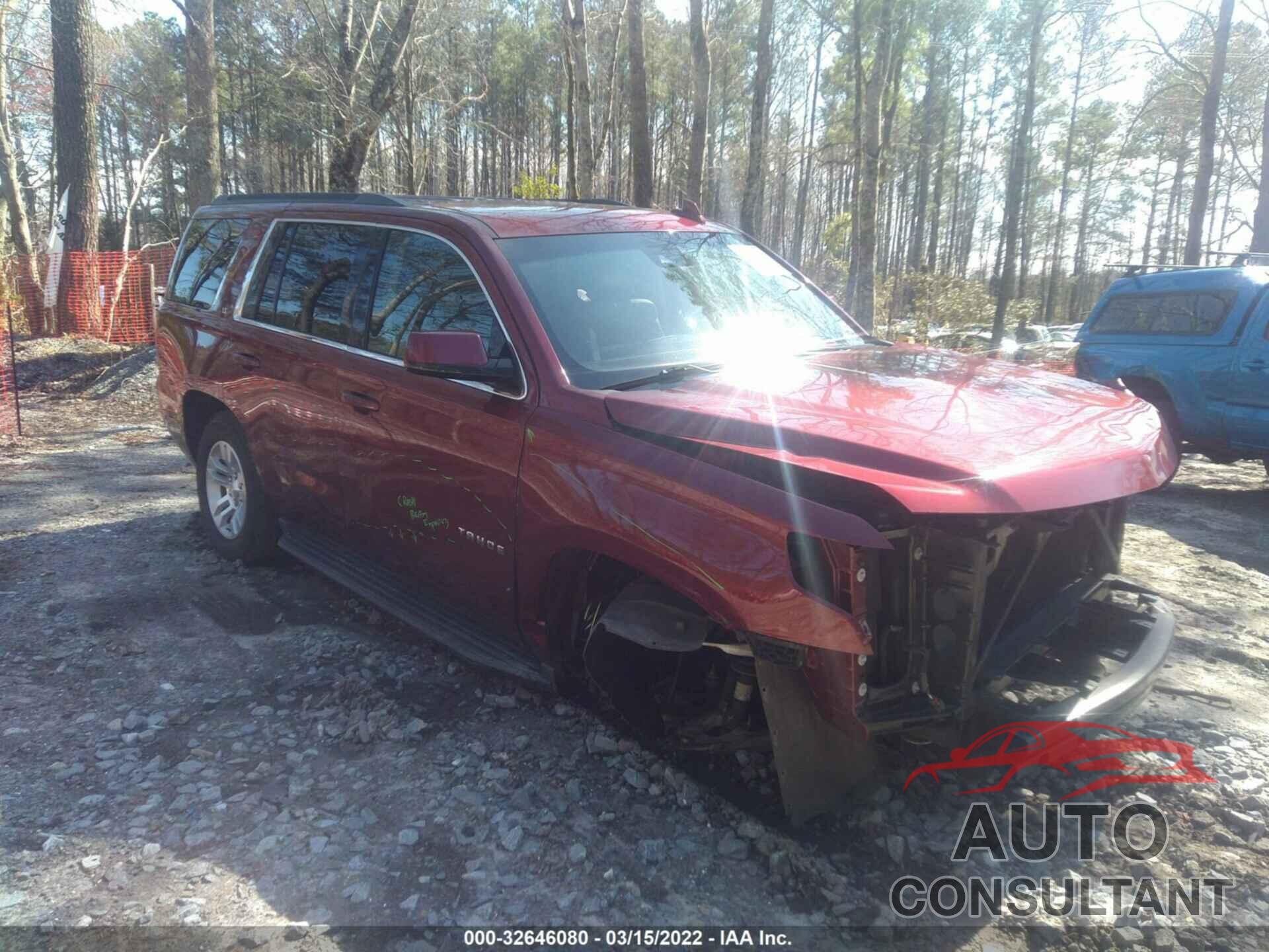 CHEVROLET TAHOE 2016 - 1GNSCBKCXGR273771