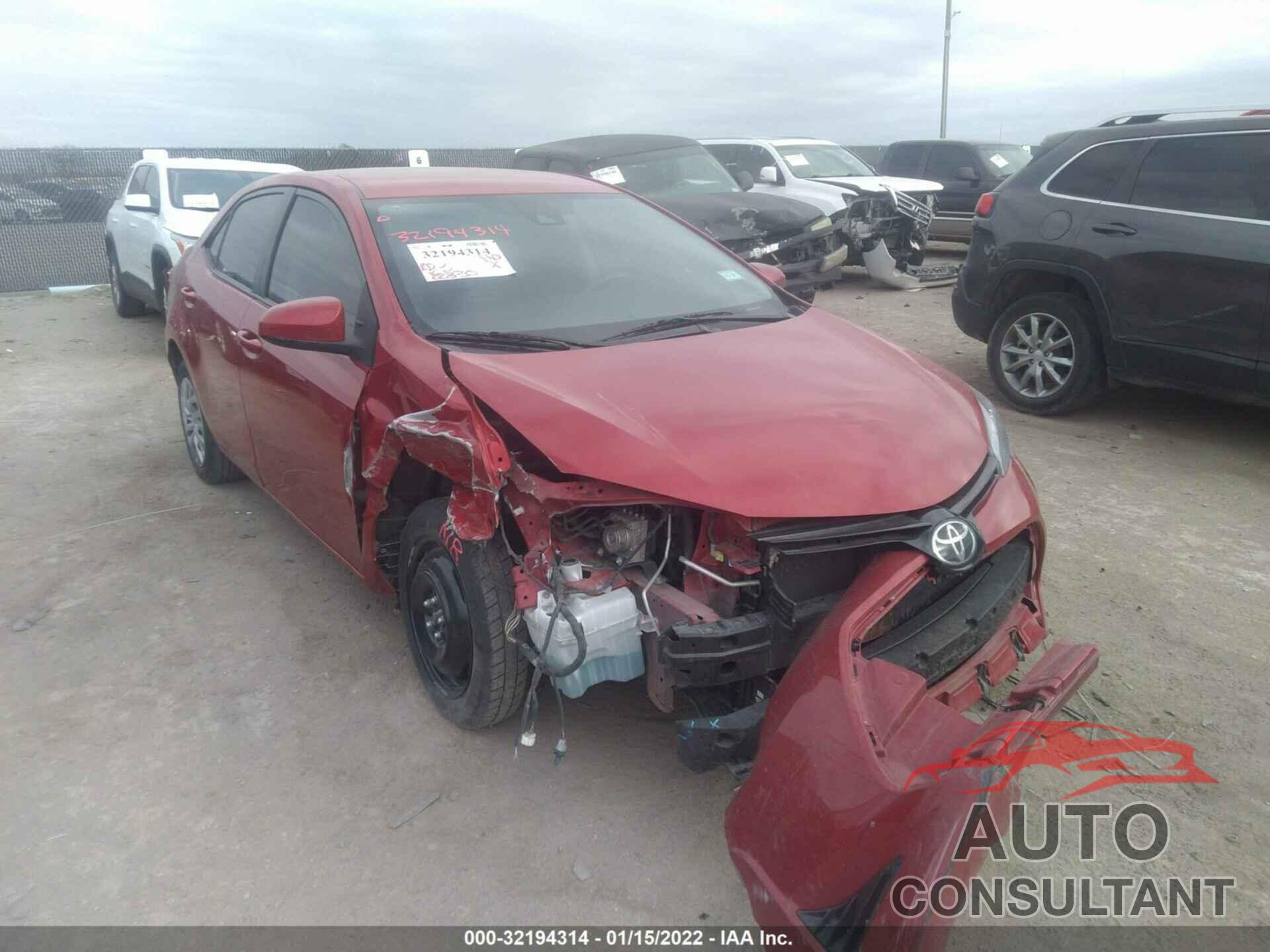 TOYOTA COROLLA 2017 - 5YFBURHEXHP699222
