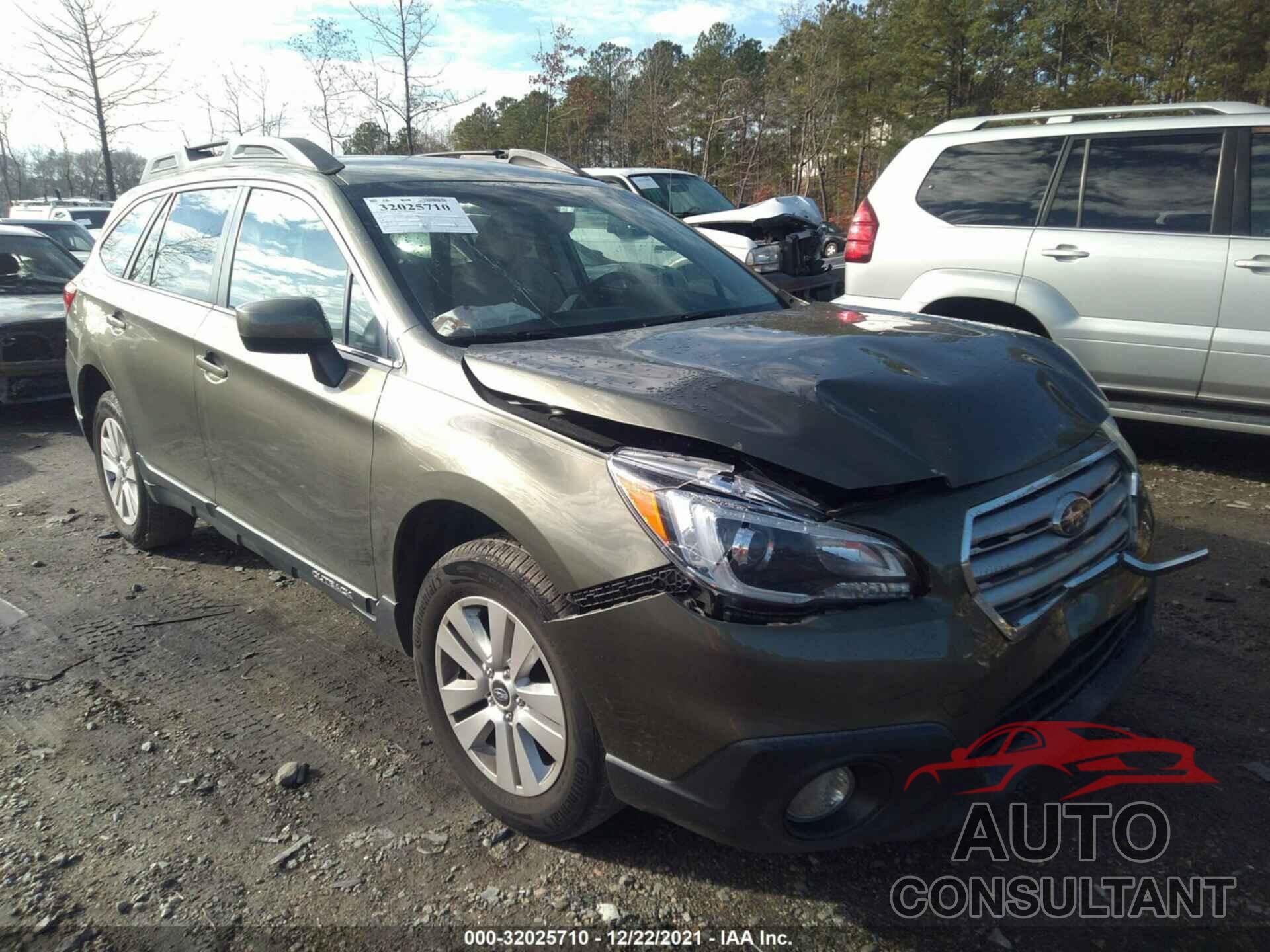 SUBARU OUTBACK 2017 - 4S4BSACC9H3313651