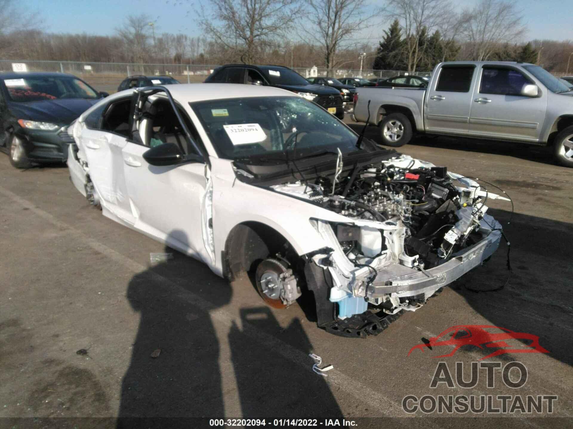 HONDA ACCORD SEDAN 2021 - 1HGCV1F3XMA094170