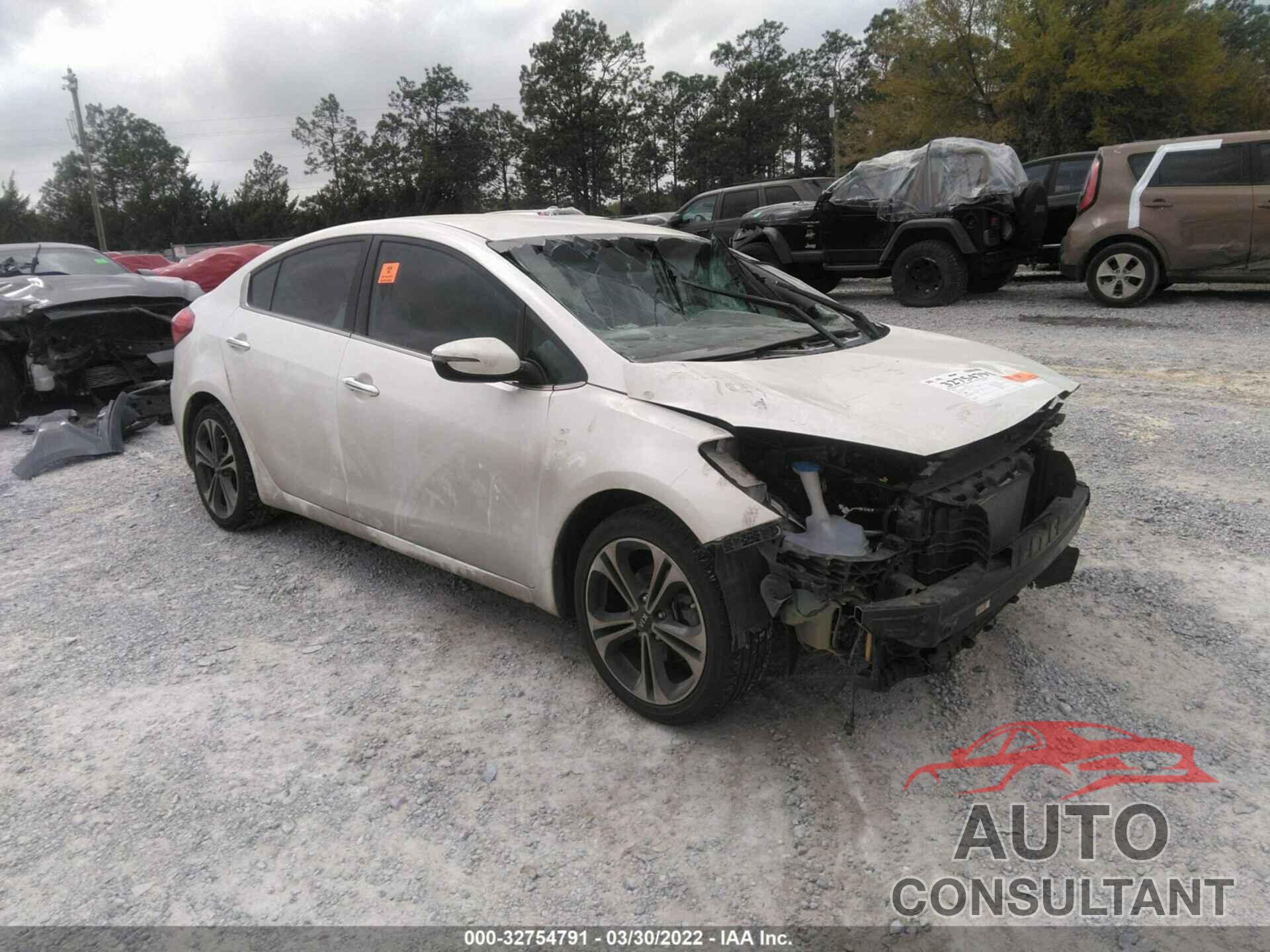 KIA FORTE 2016 - KNAFX4A83G5552927