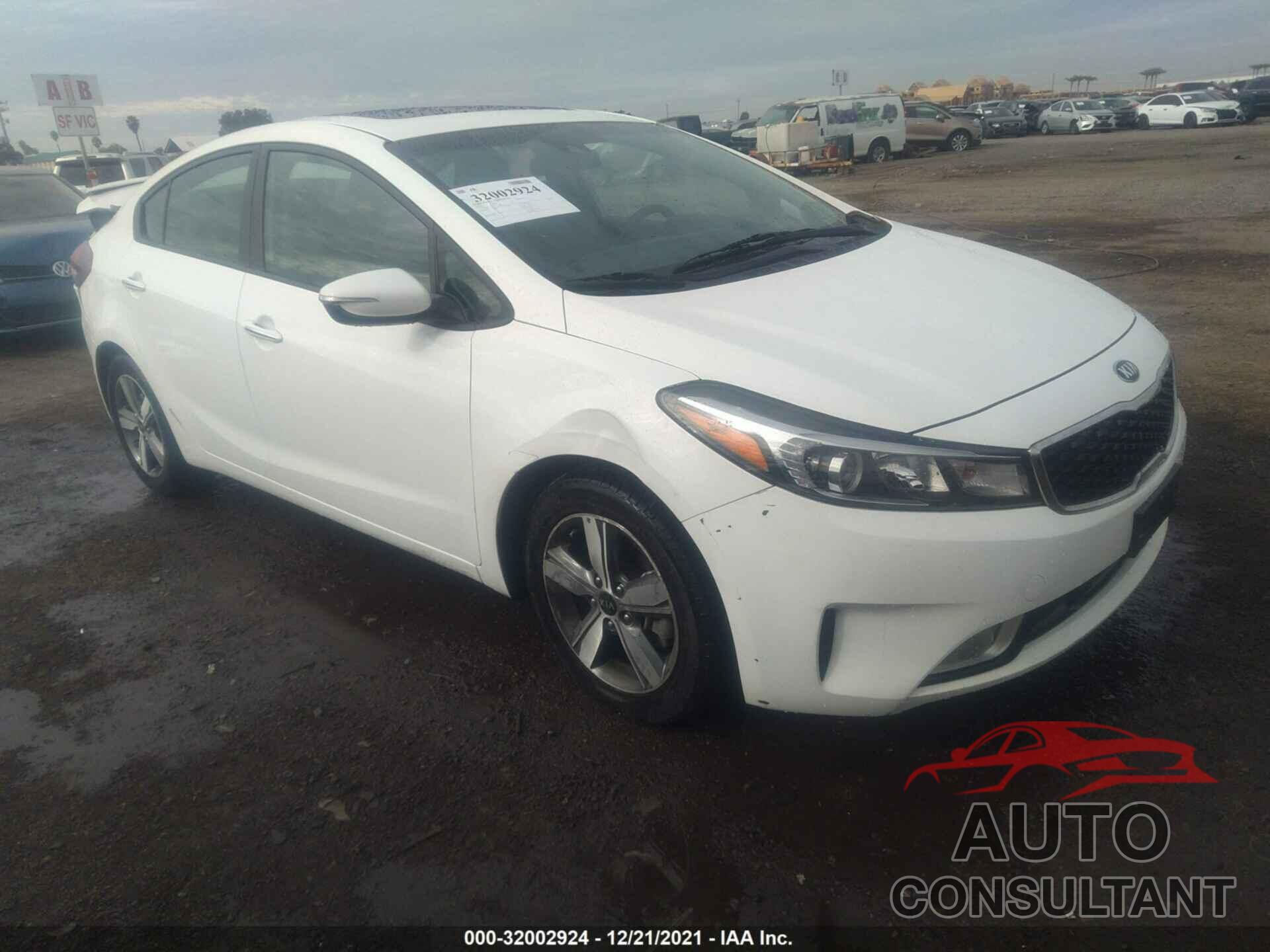KIA FORTE 2018 - 3KPFL4A76JE213693