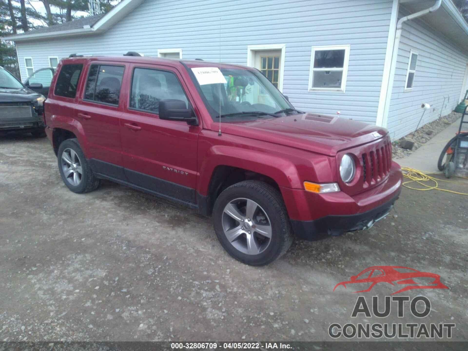 JEEP PATRIOT 2017 - 1C4NJRFB7HD197141