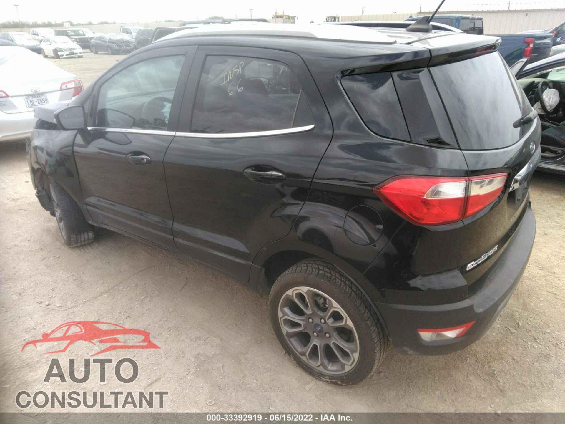FORD ECOSPORT 2021 - MAJ6S3KL1MC401984