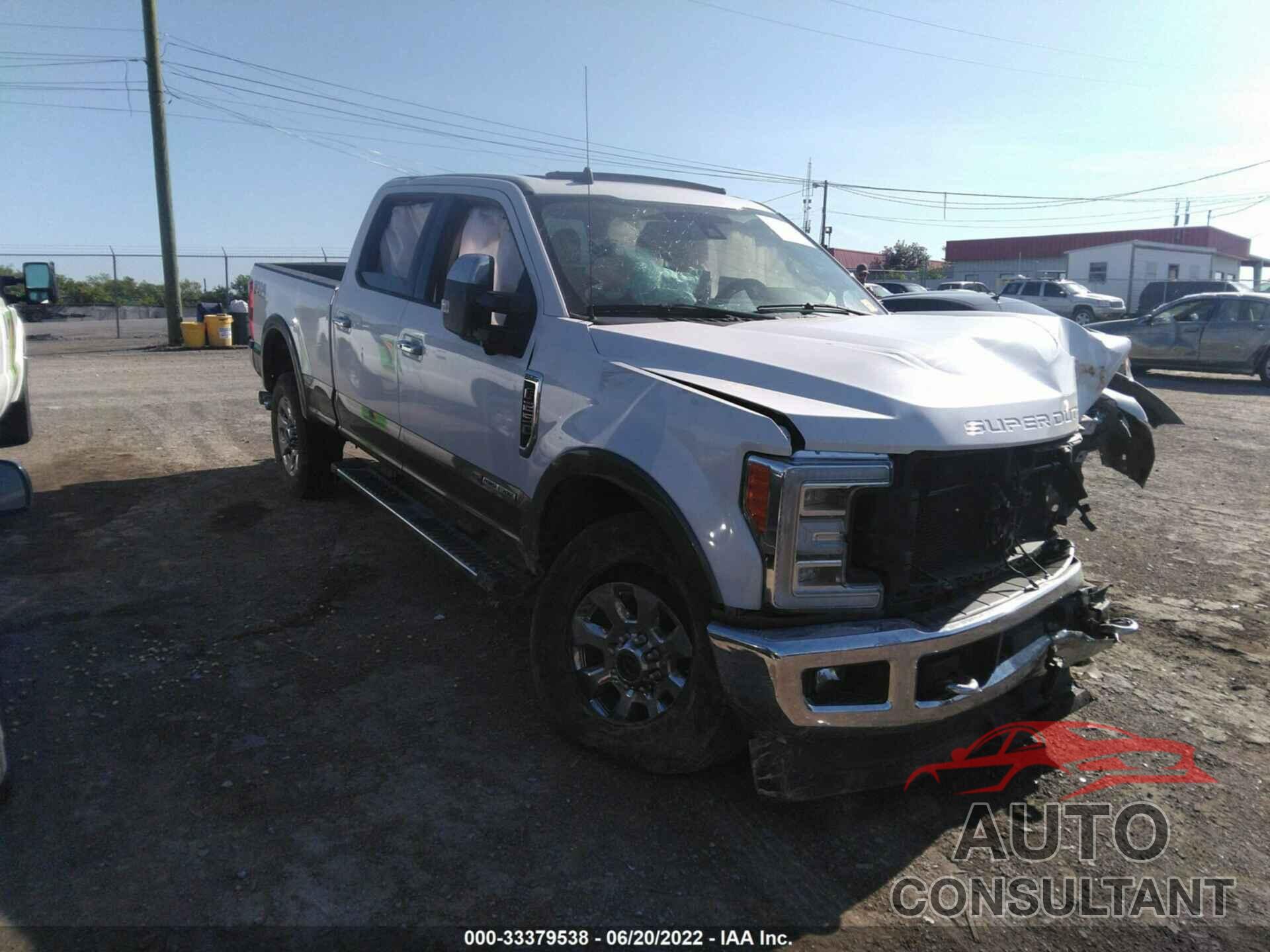 FORD SUPER DUTY F-250 SRW 2019 - 1FT7W2BT4KED06530