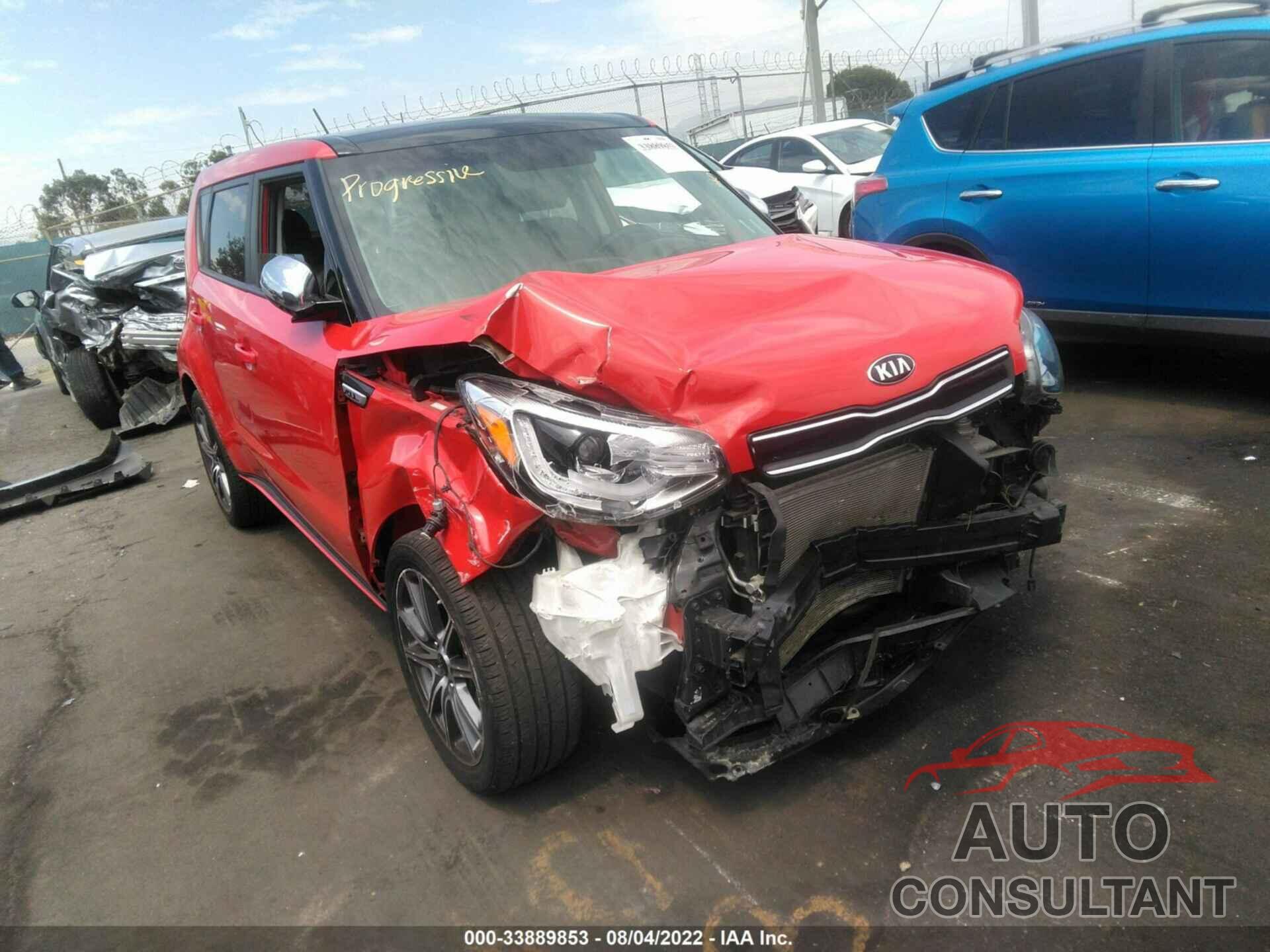 KIA SOUL 2018 - KNDJX3AA5J7540736