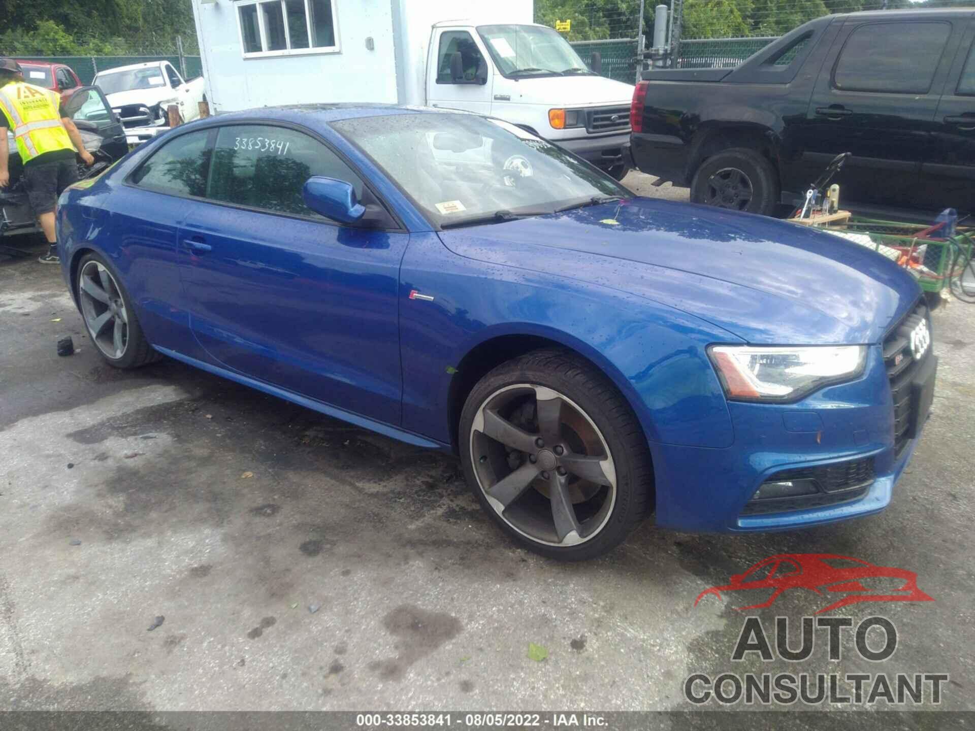 AUDI S5 COUPE 2017 - WAUG4AFR0HA000792