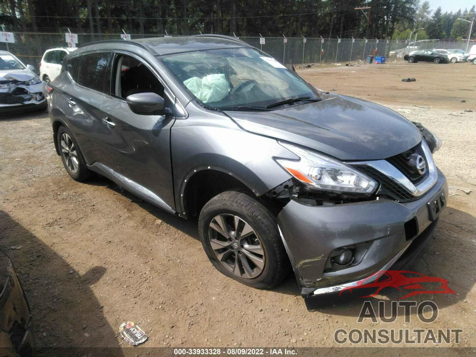 NISSAN MURANO 2017 - 5N1AZ2MG8HN151854